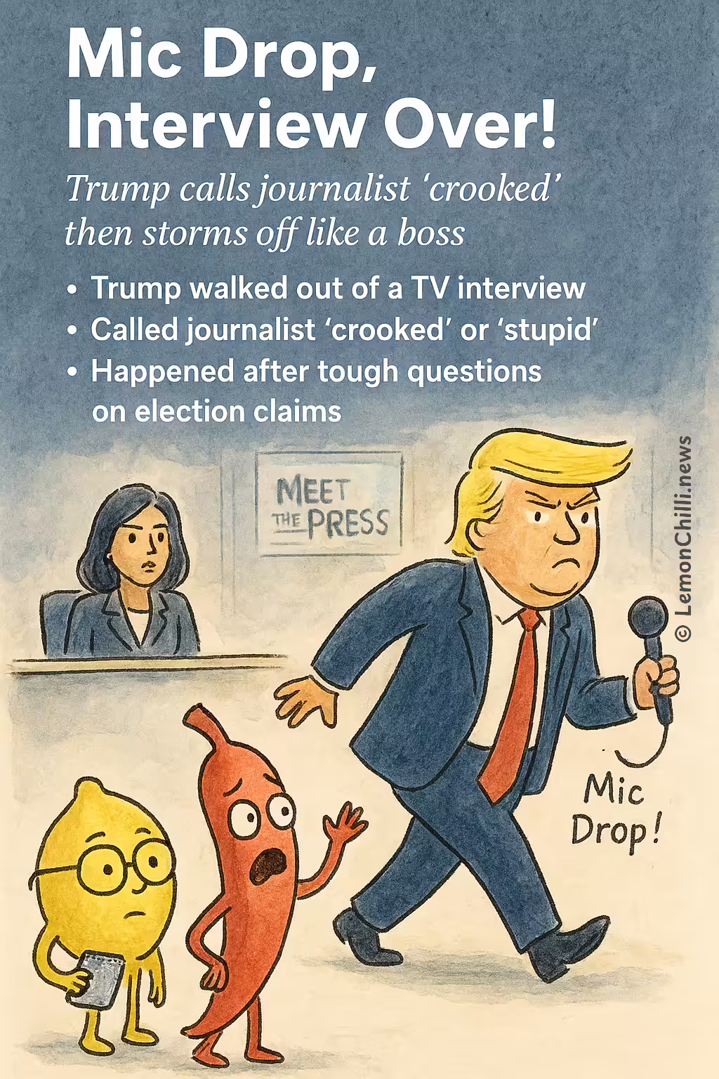 Mic Drop, Interview Over!