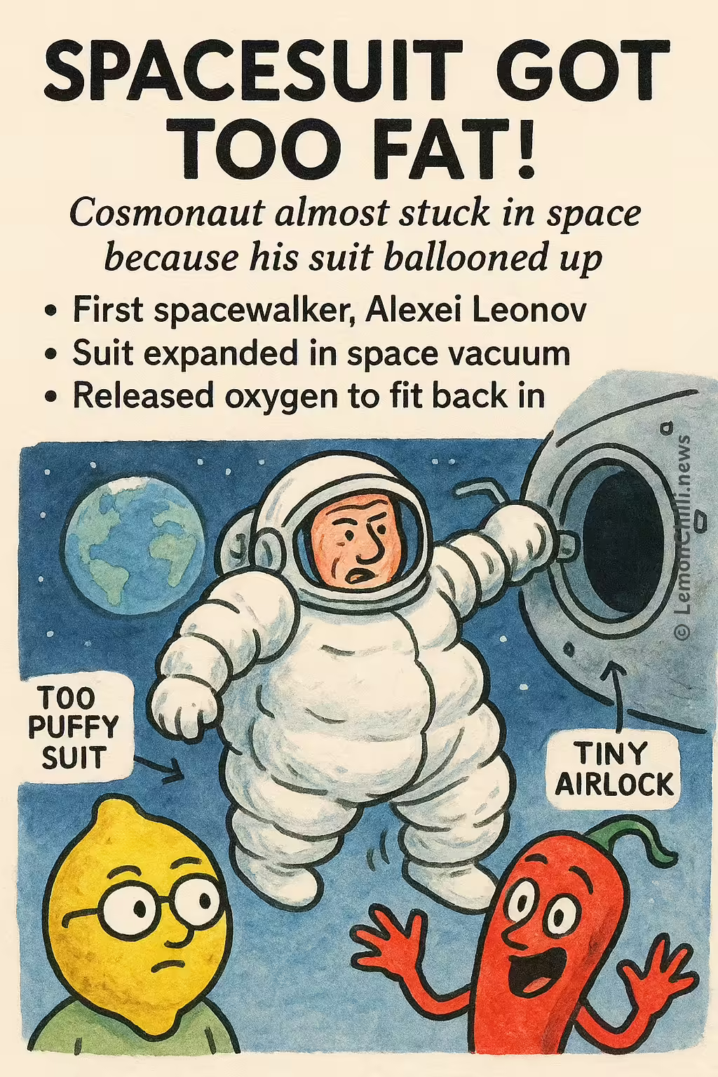 Spacesuit Got Too Fat!