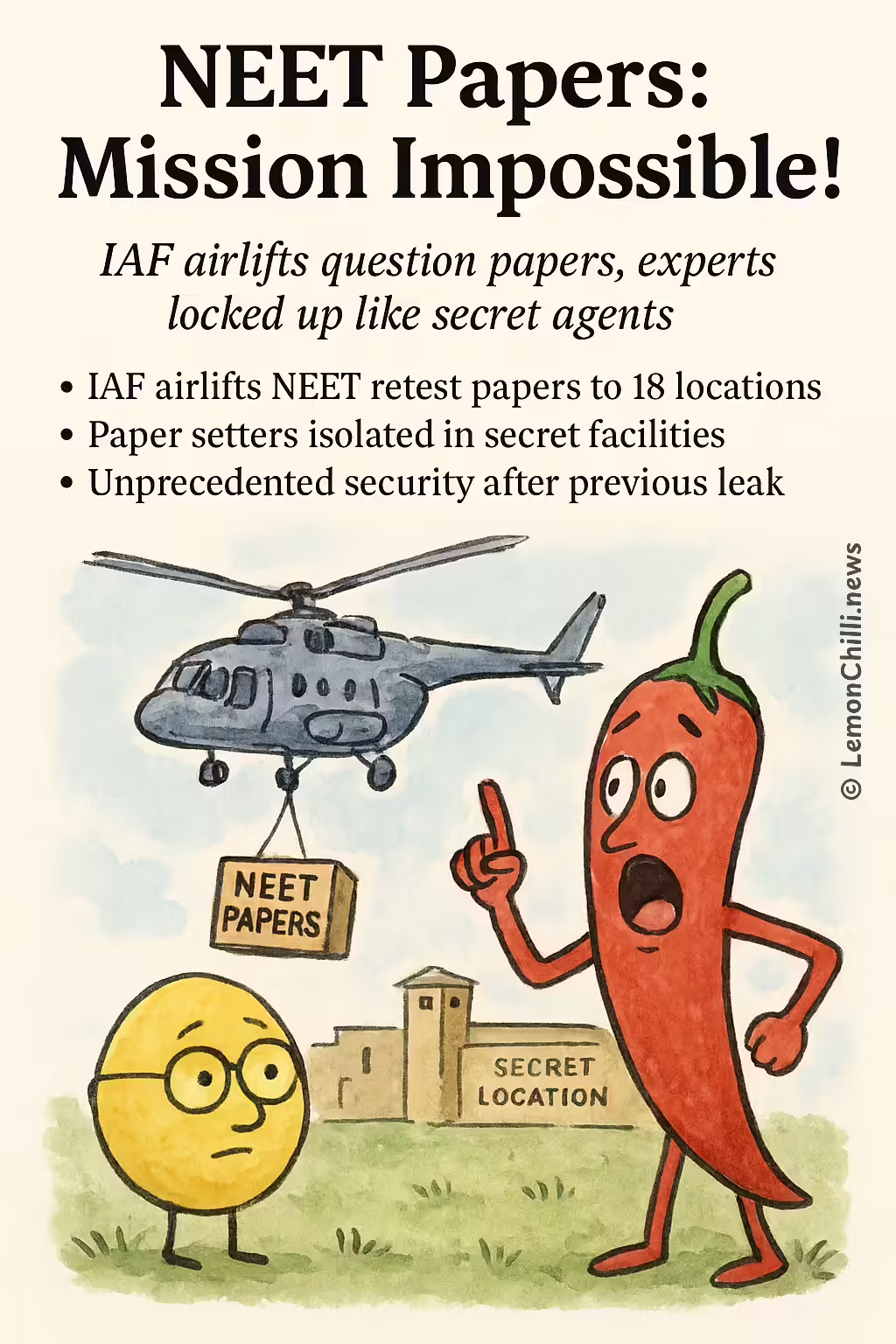 NEET Papers: Mission Impossible!