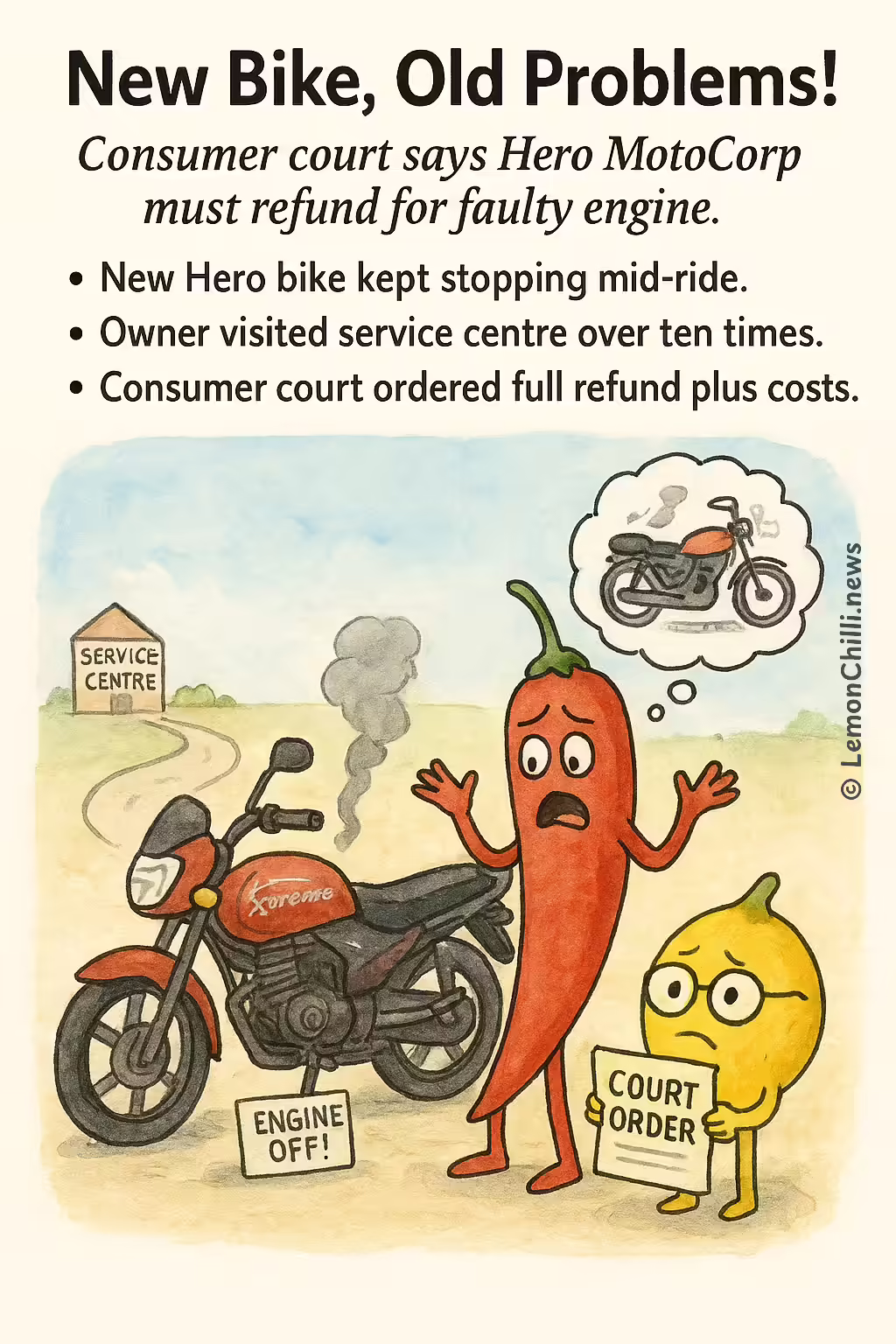 New Bike, Old Problems!