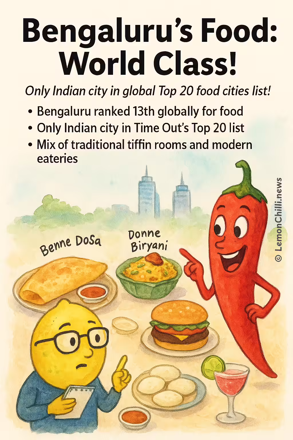 Bengaluru's Food: World Class!