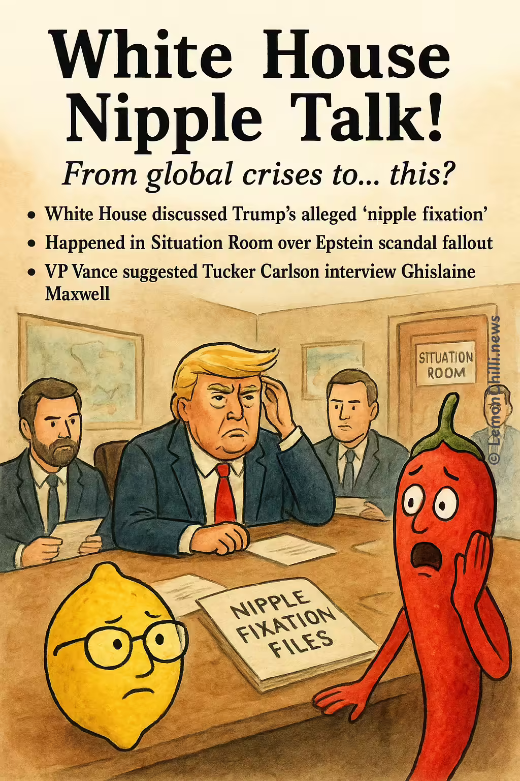 White House Nipple Talk!