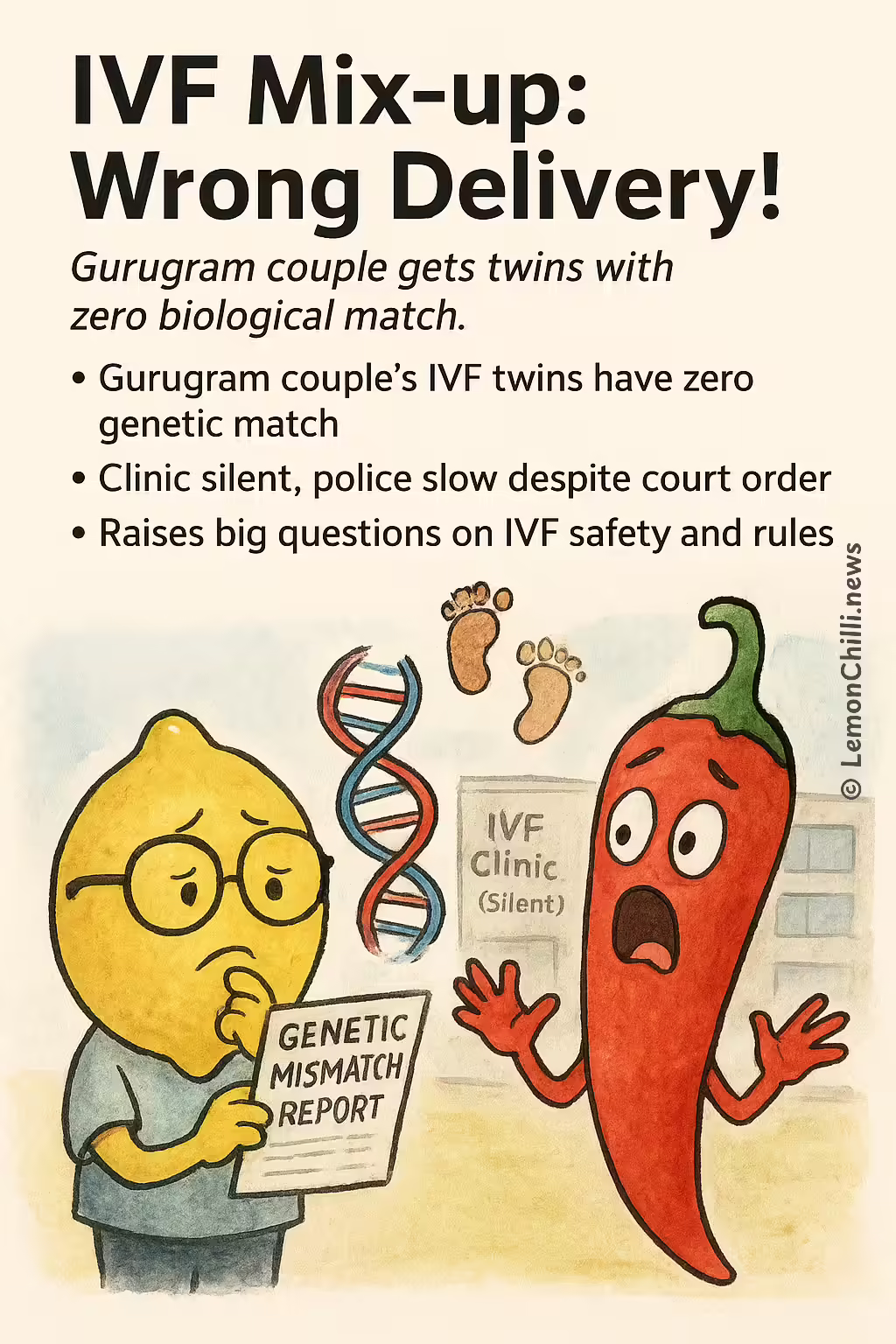 IVF Mix-up: Wrong Delivery!