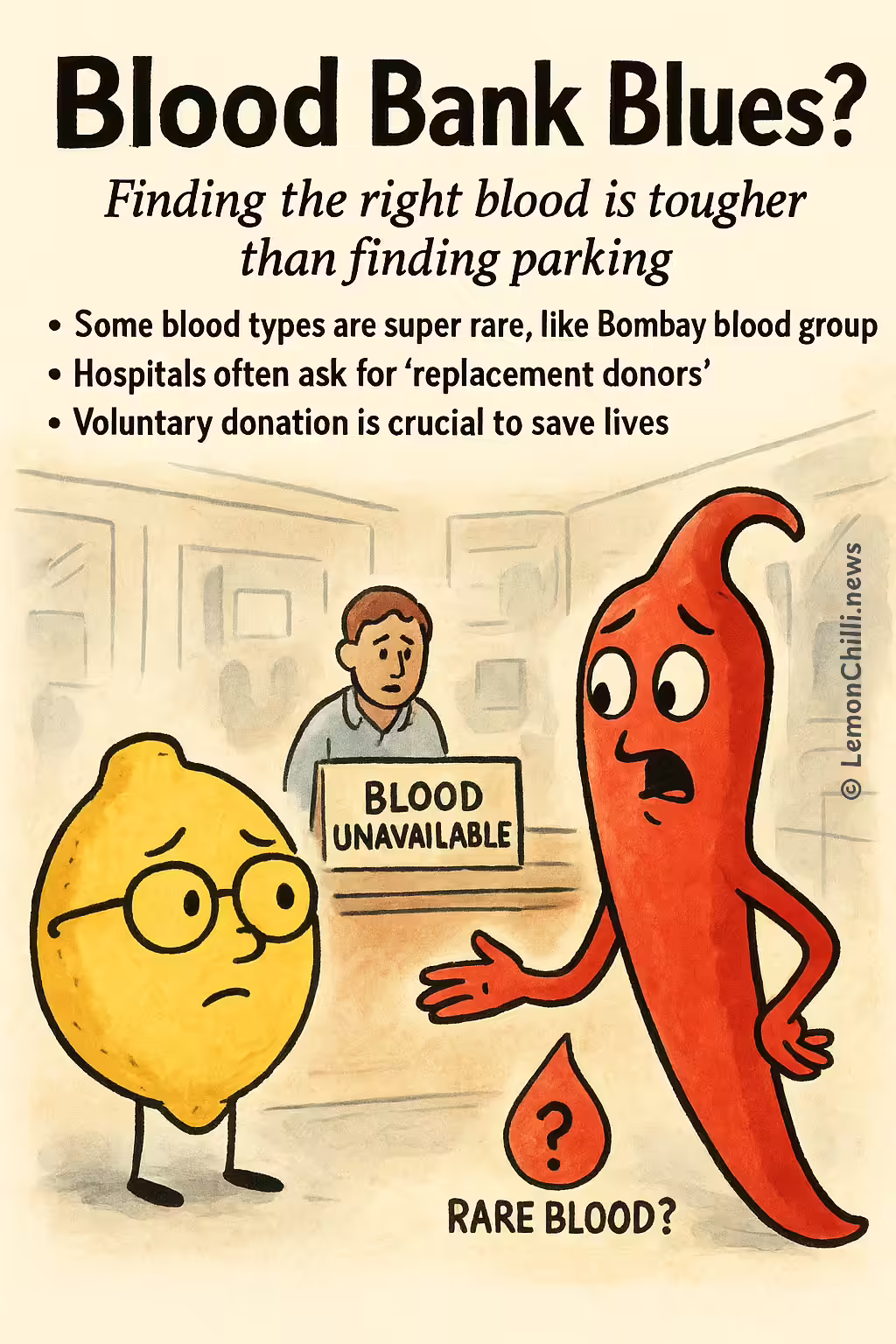 Blood Bank Blues?