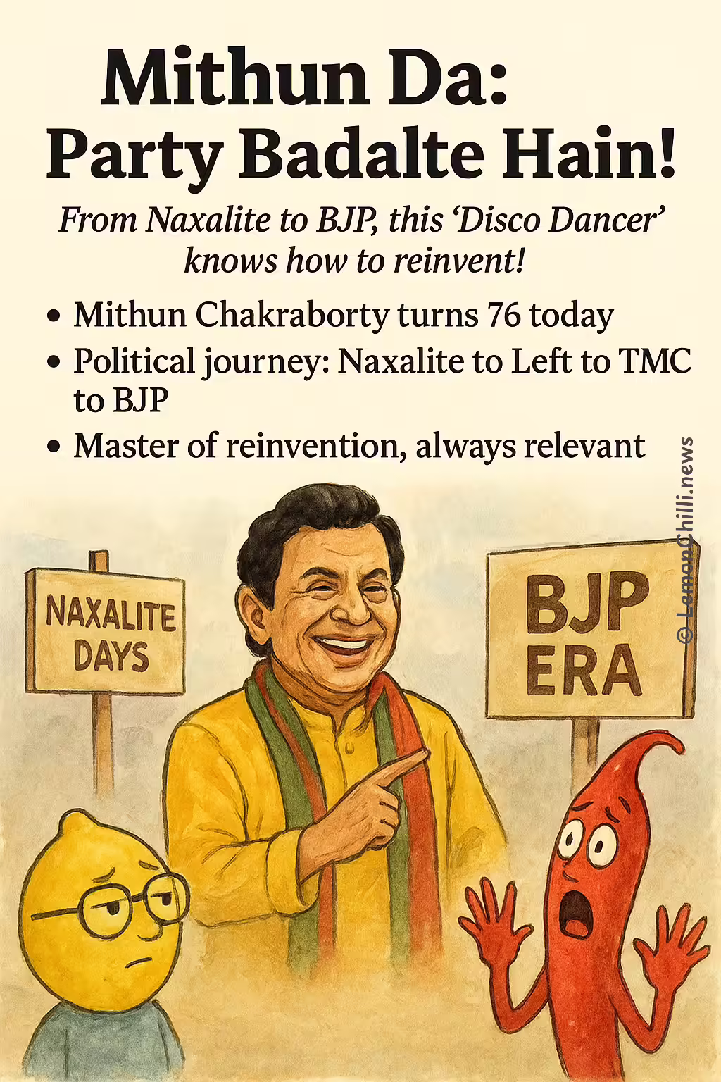Mithun Da: Party Badalte Hain!