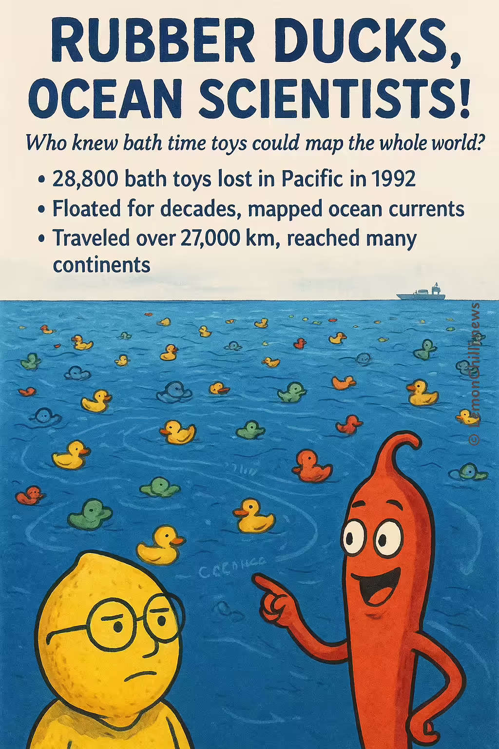 Rubber Ducks, Ocean Scientists!