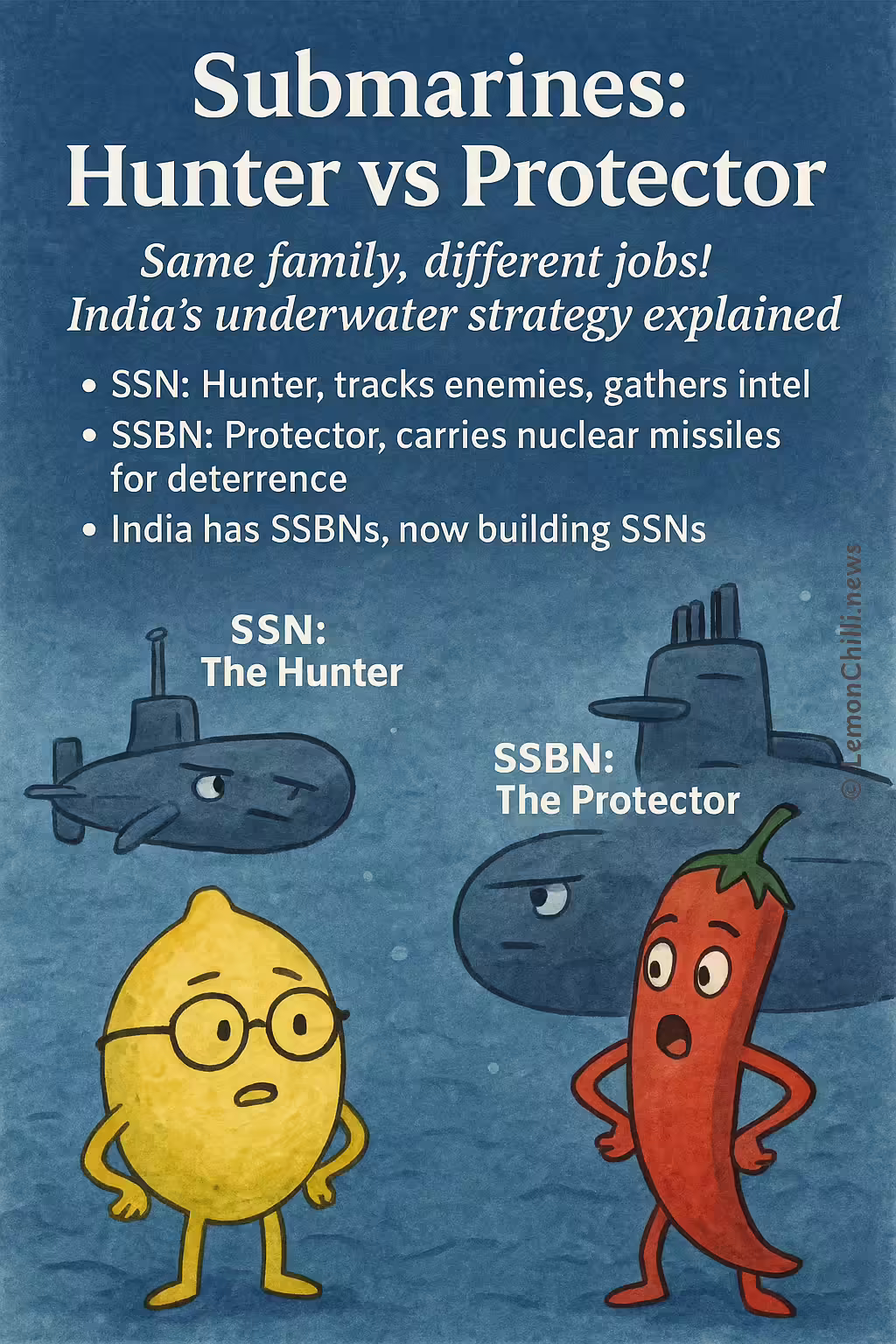 Submarines: Hunter vs Protector