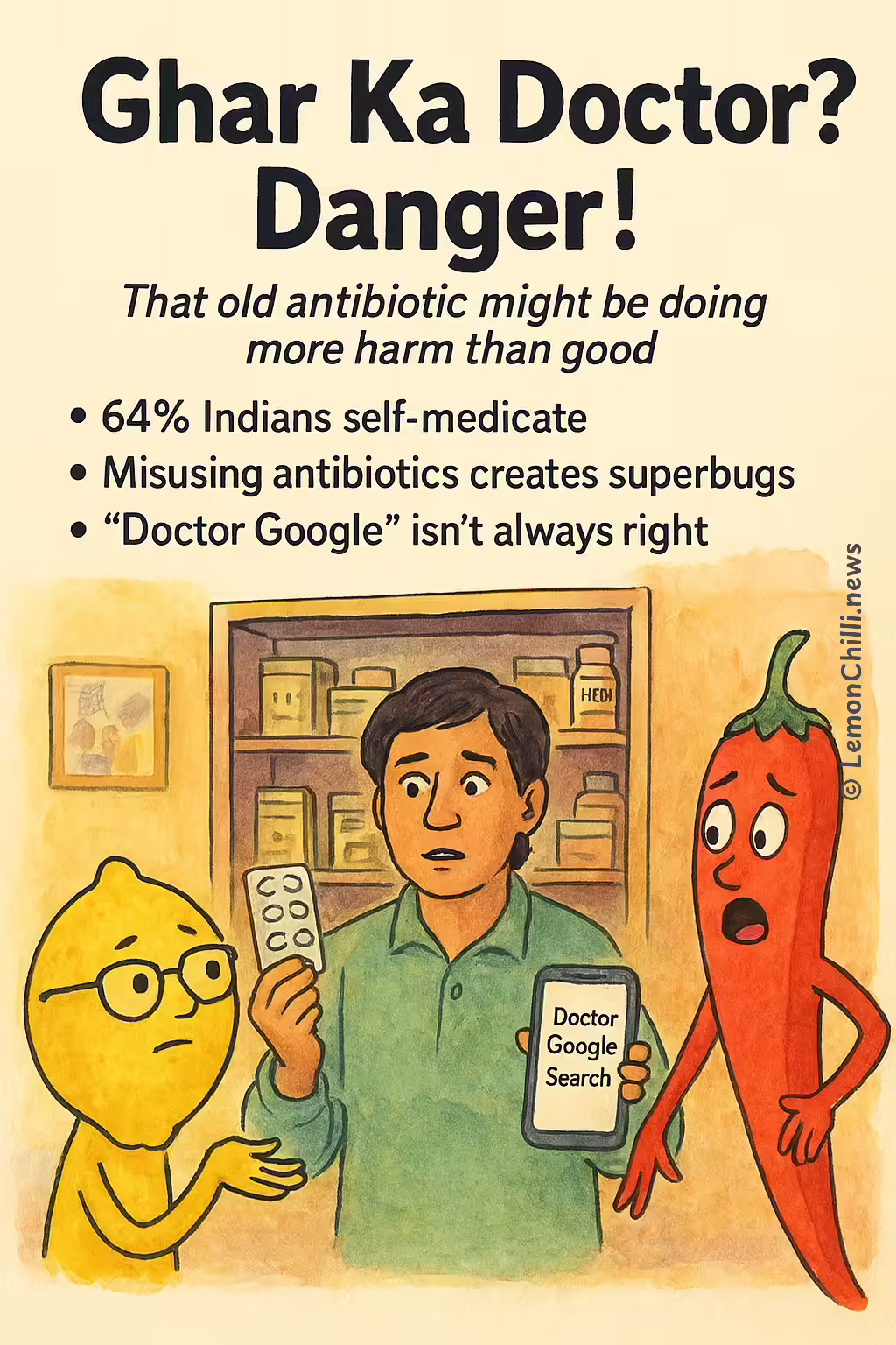 Ghar Ka Doctor? Danger!