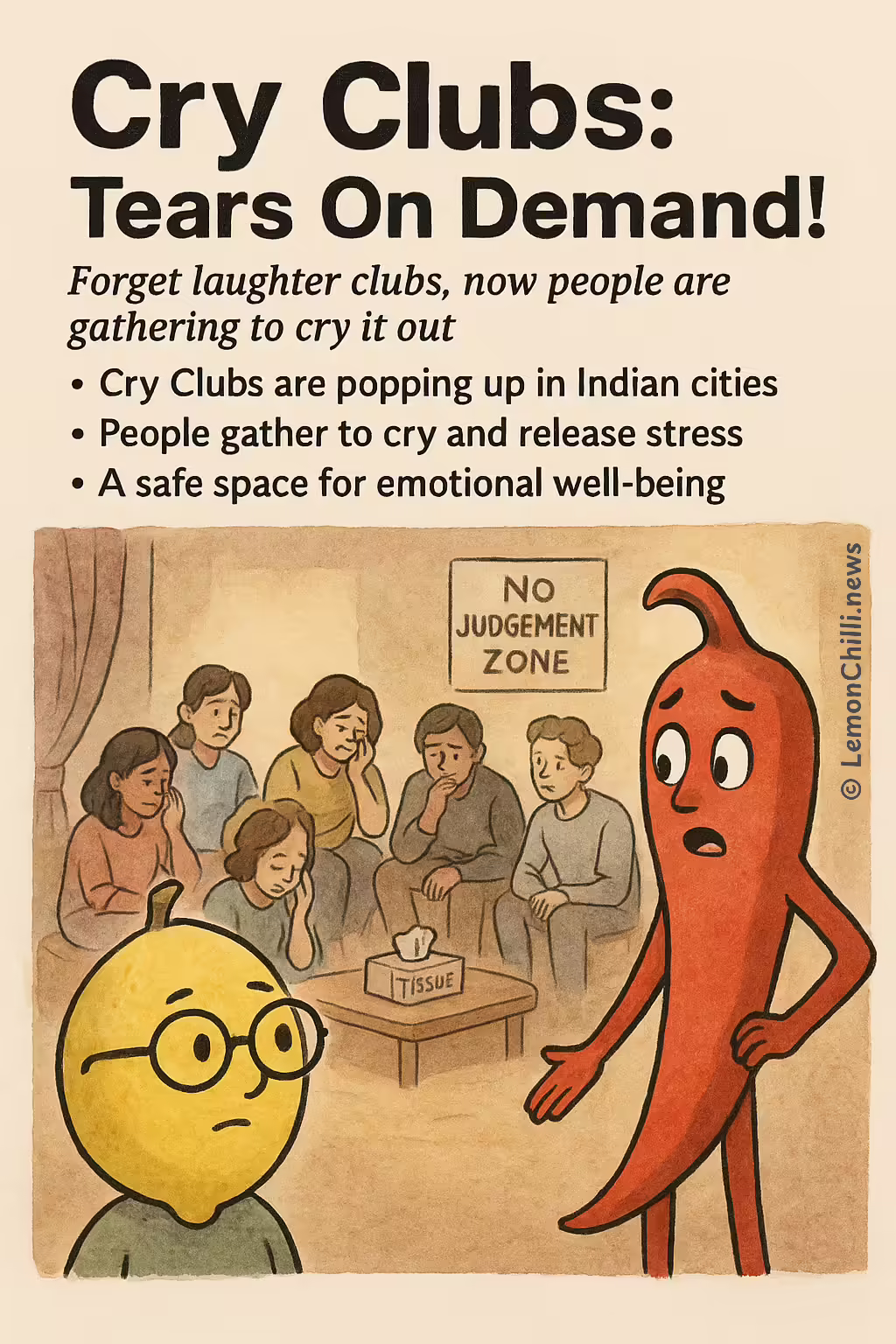 Cry Clubs: Tears On Demand!
