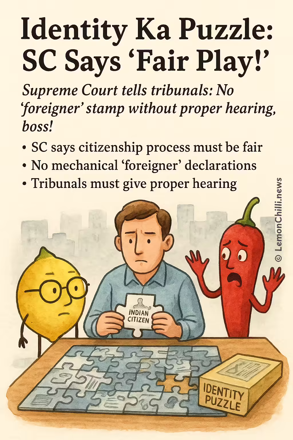 Identity Ka Puzzle: SC Says 'Fair Play!'