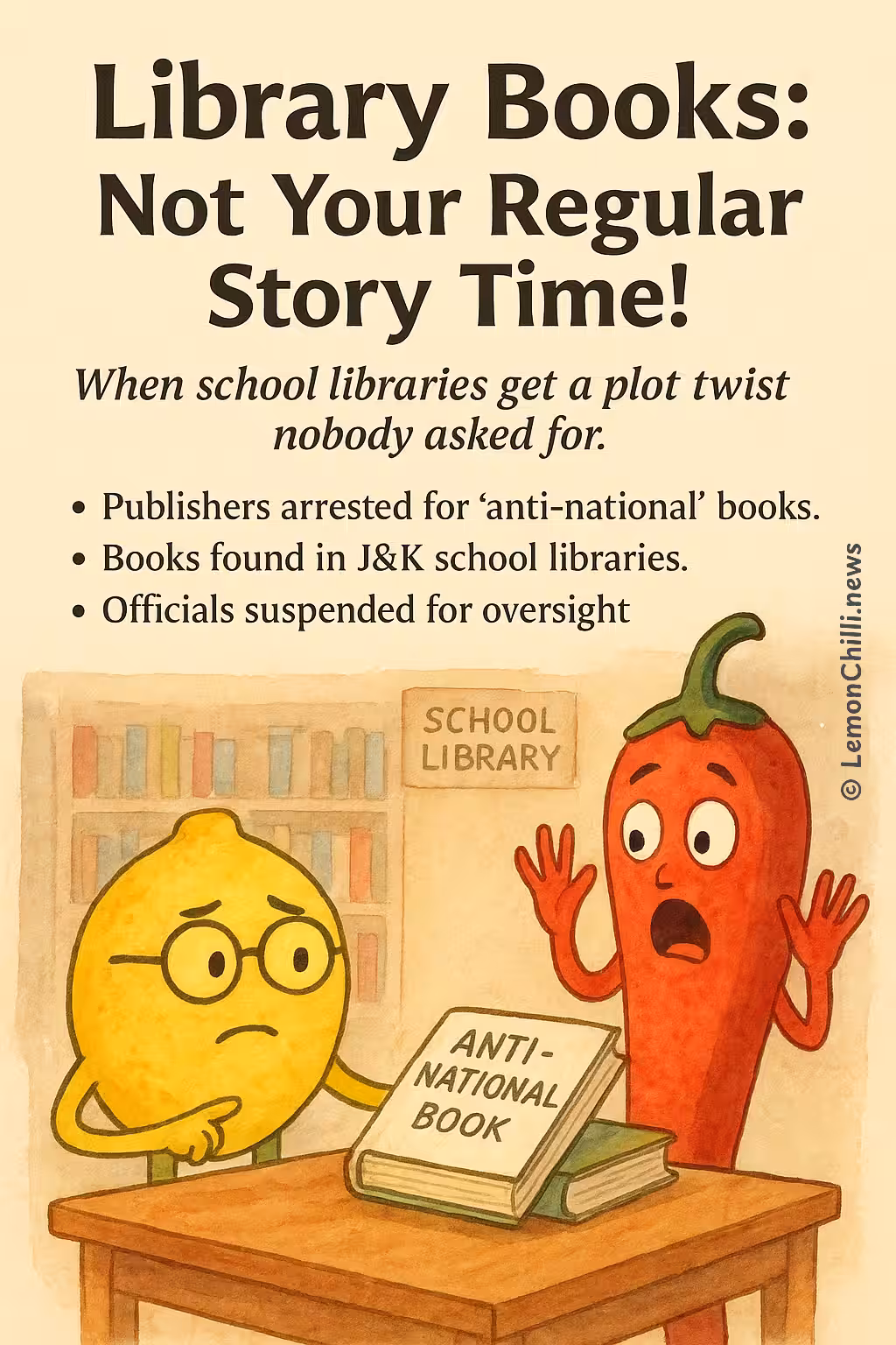 Library Books: Not Your Regular Story Time!