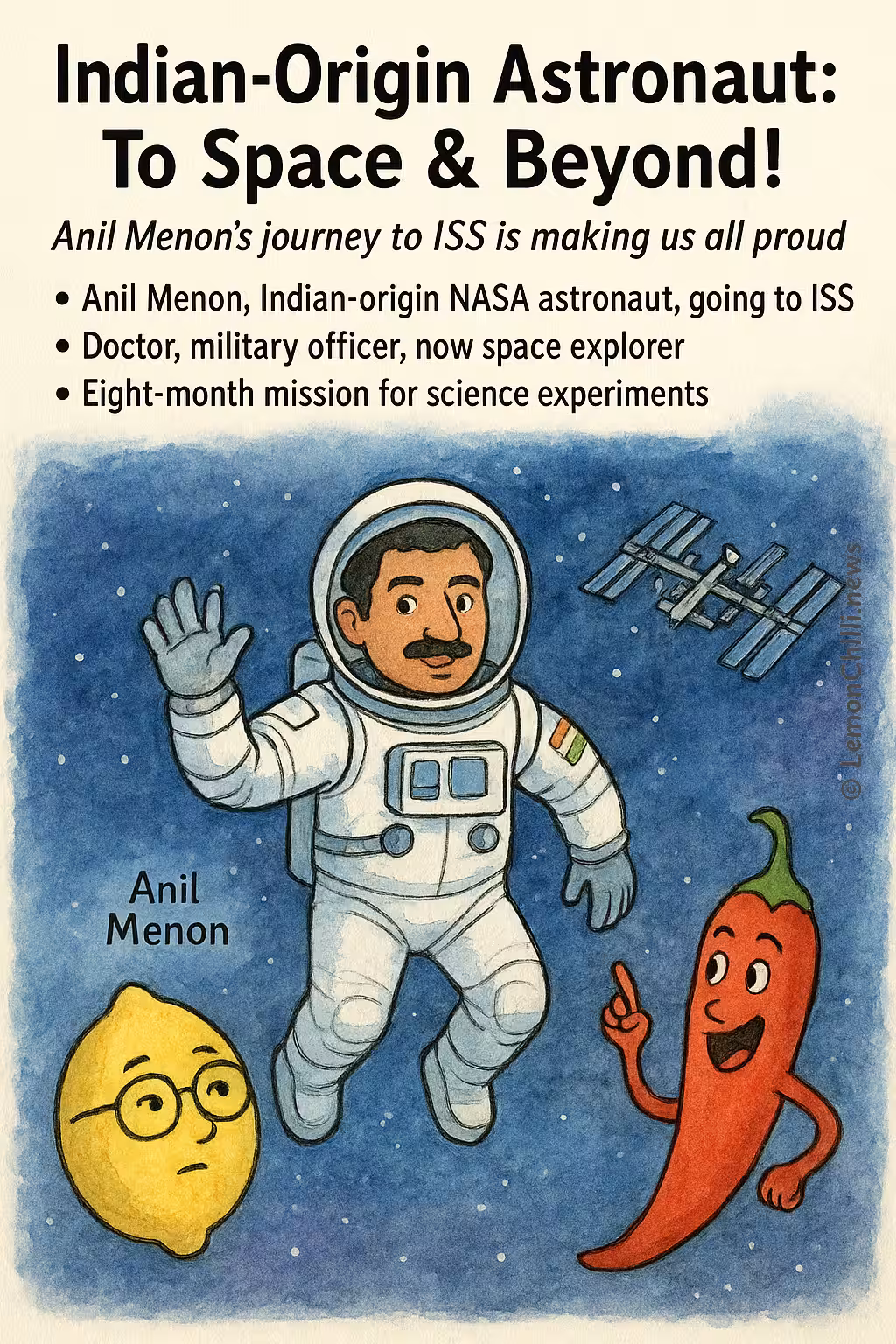 Indian-Origin Astronaut: To Space & Beyond!
