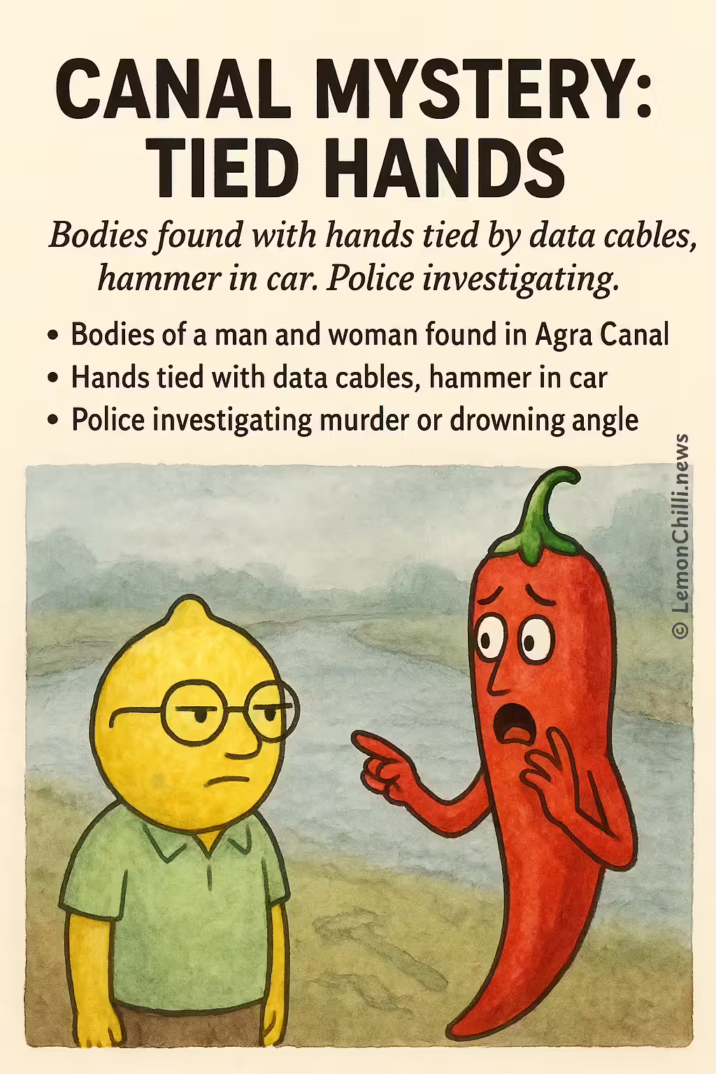 Canal Mystery: Tied Hands