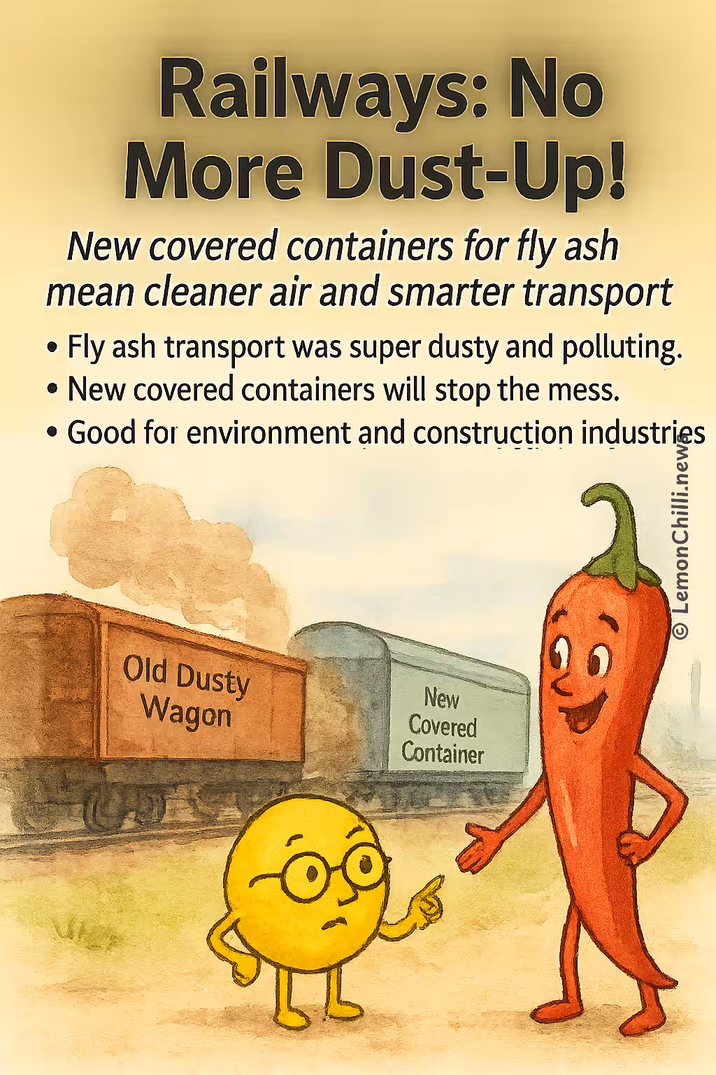 Railways: No More Dust-Up!