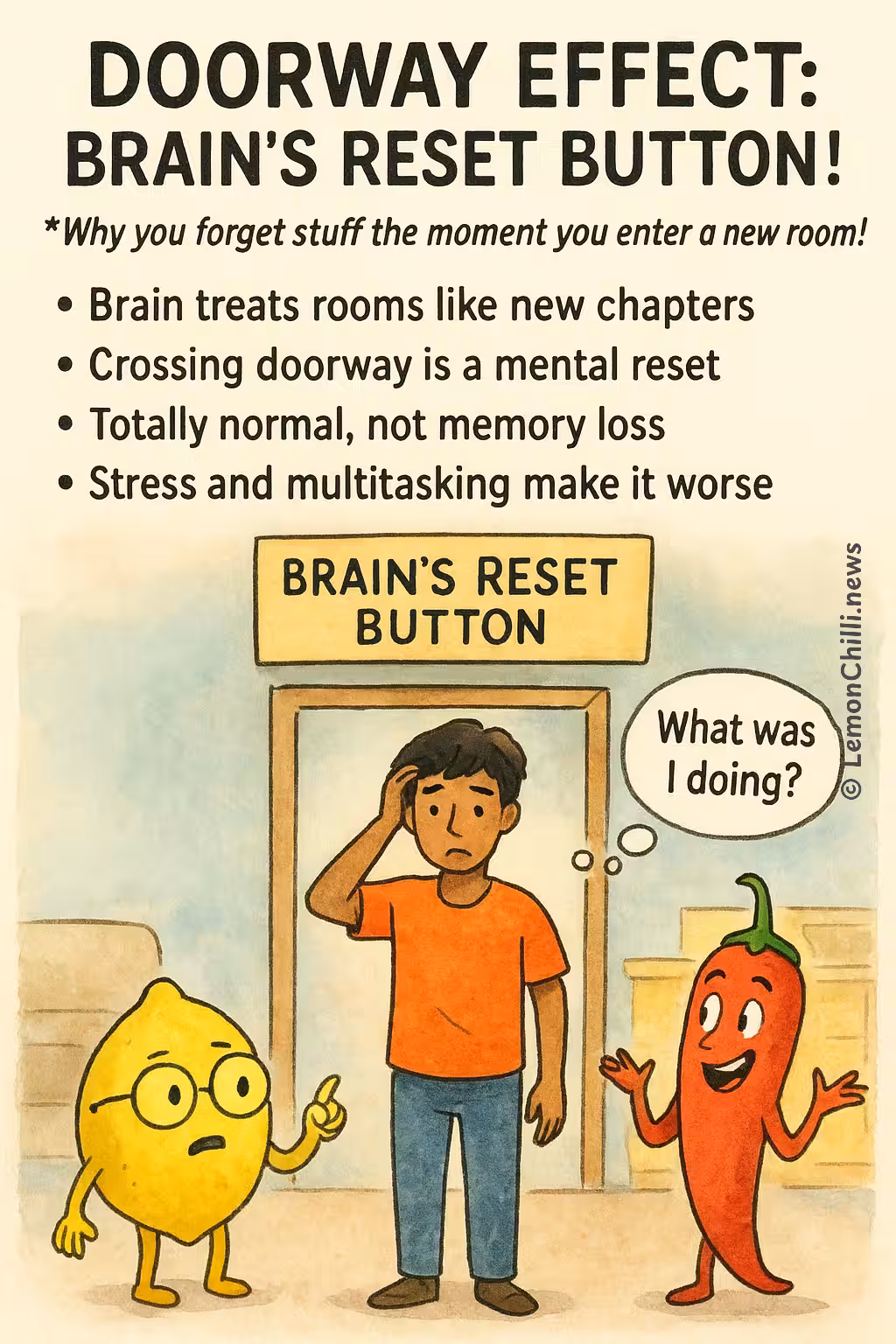 Doorway Effect: Brain's Reset Button!