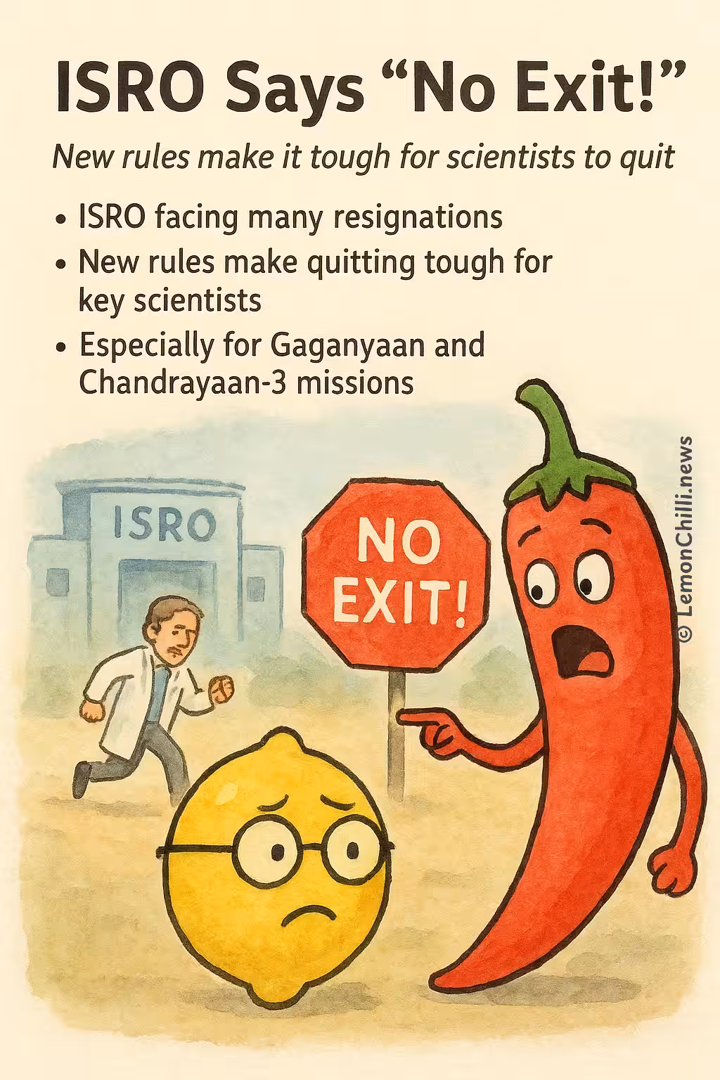 ISRO Says "No Exit!"
