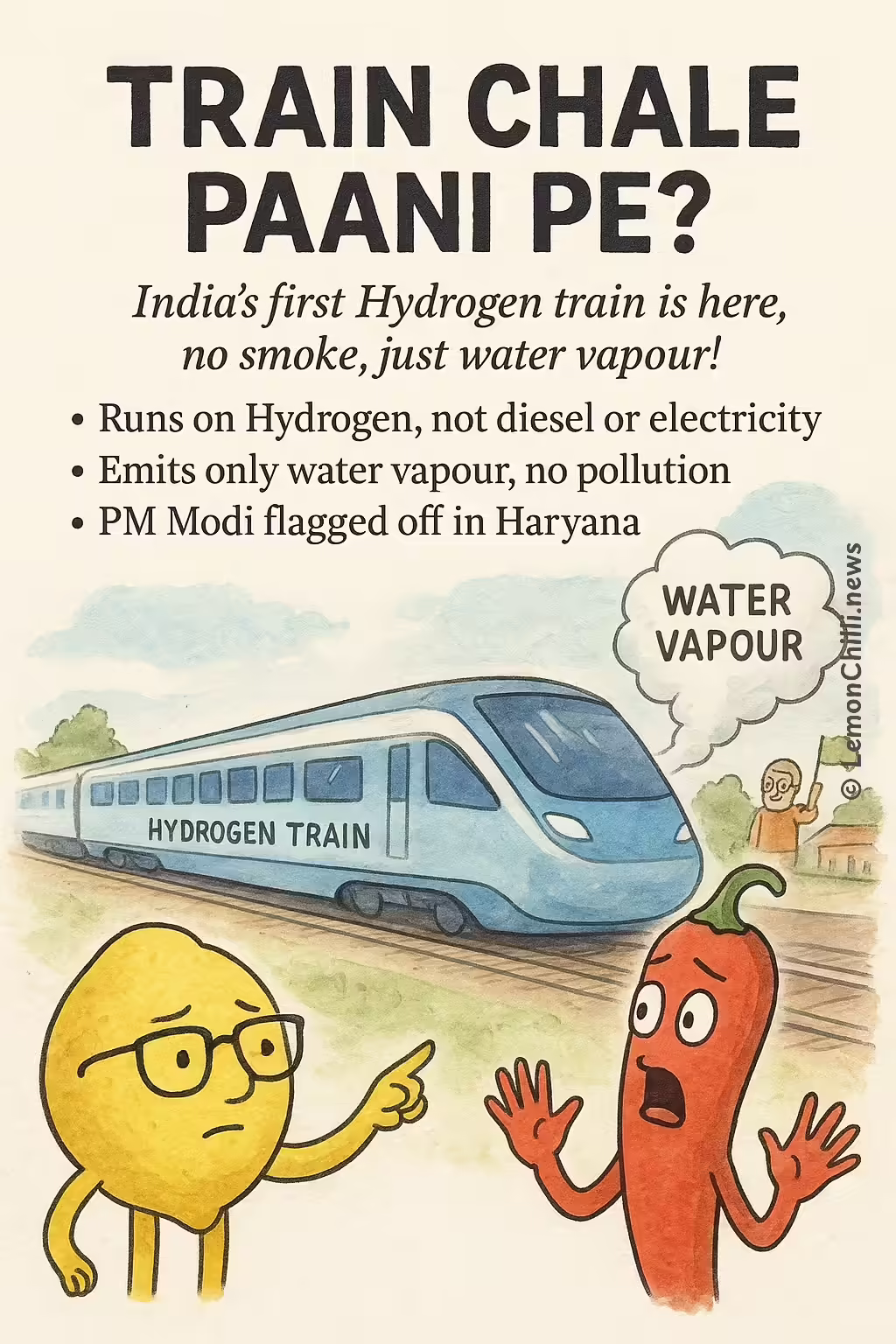 Train Chale Paani Pe?