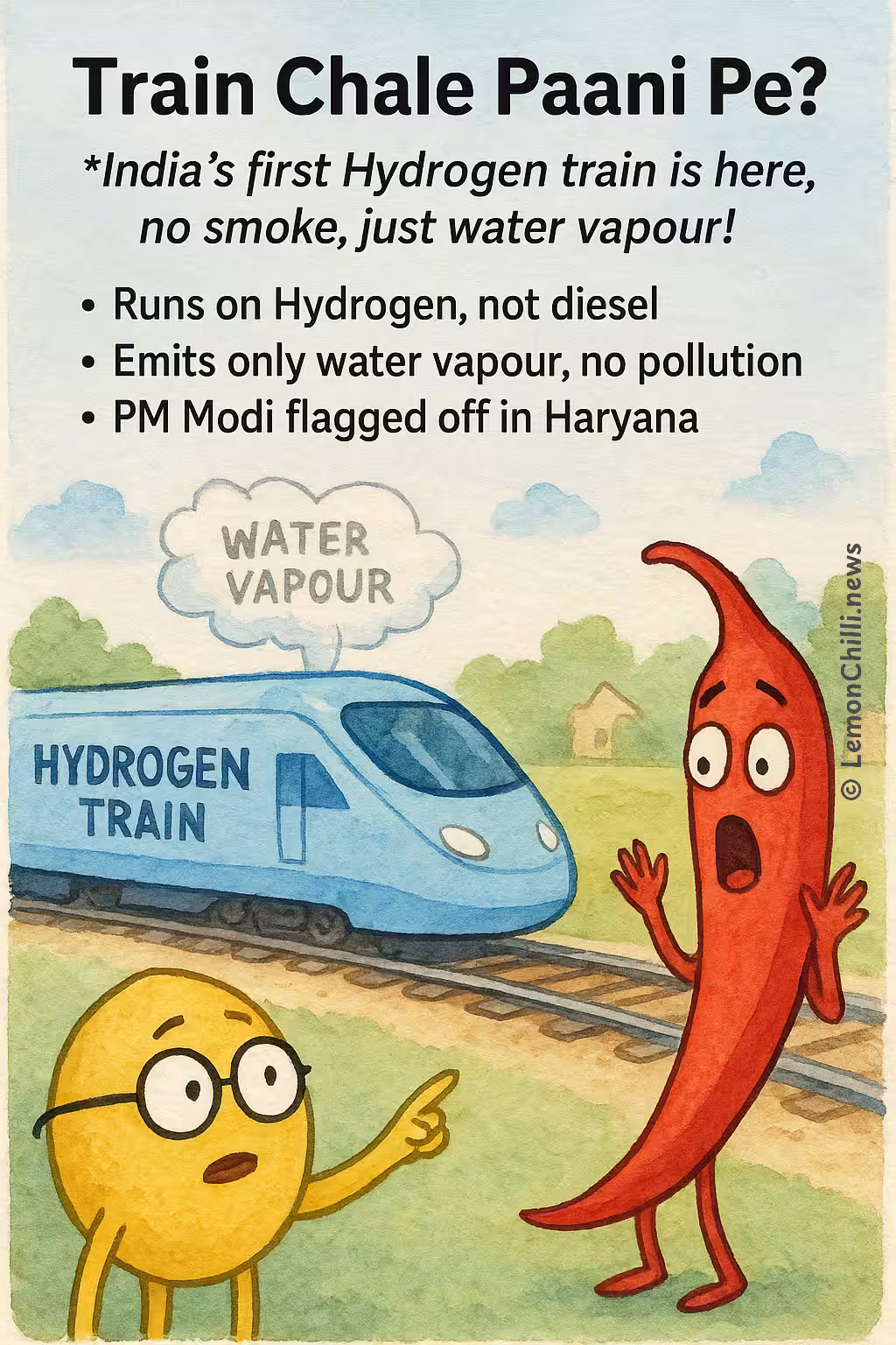 Train Chale Paani Pe?