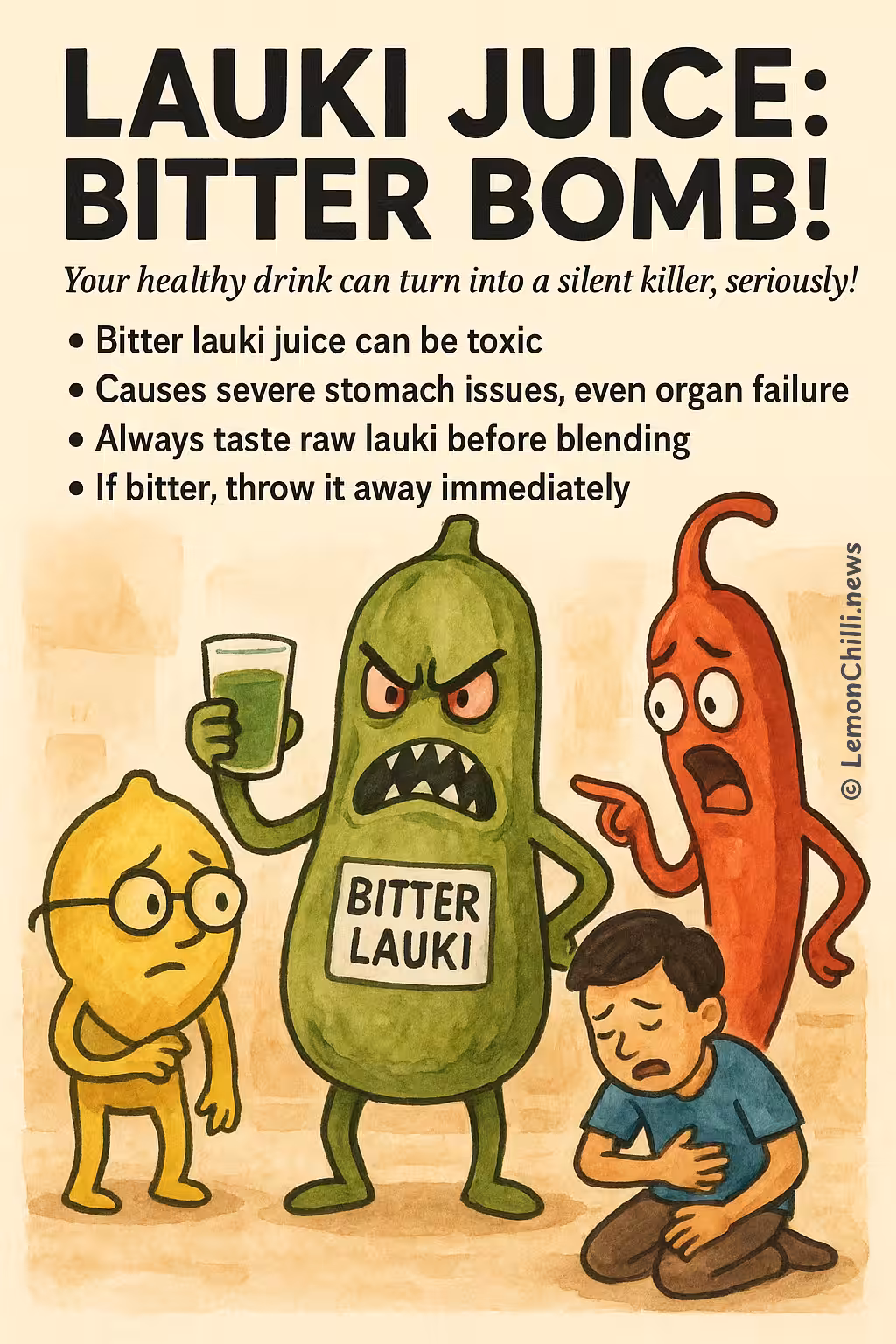 Lauki Juice: Bitter Bomb!