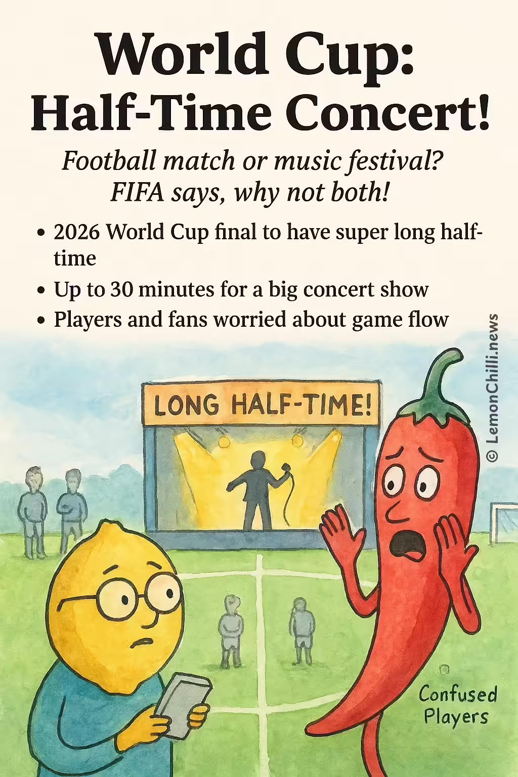 World Cup: Half-Time Concert!