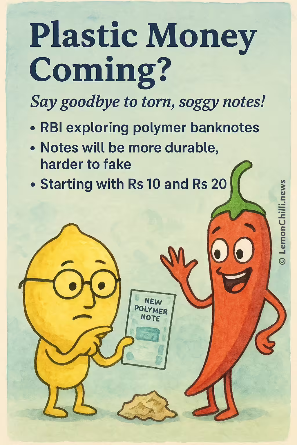 Plastic Money Coming?