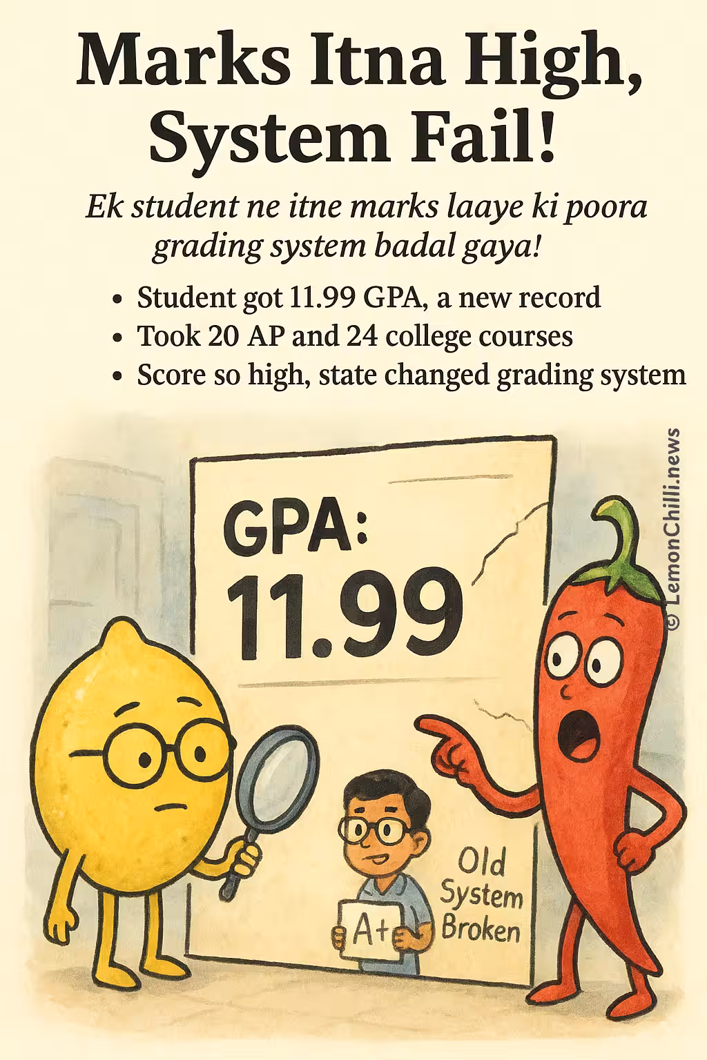 Marks Itna High, System Fail!