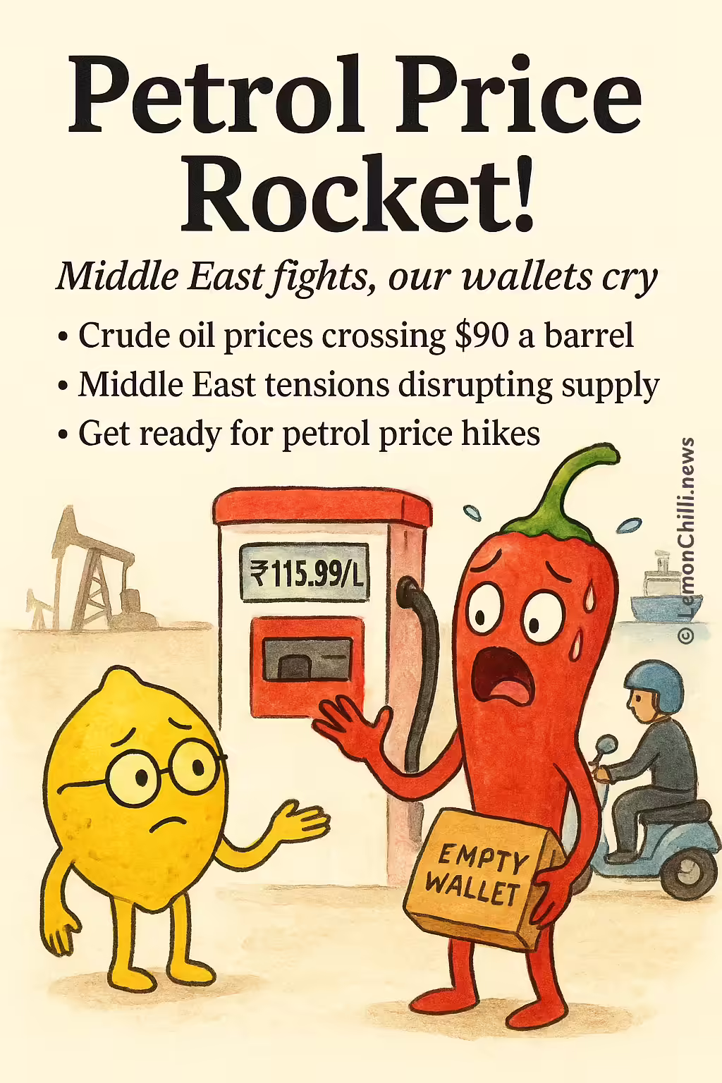 Petrol Price Rocket!
