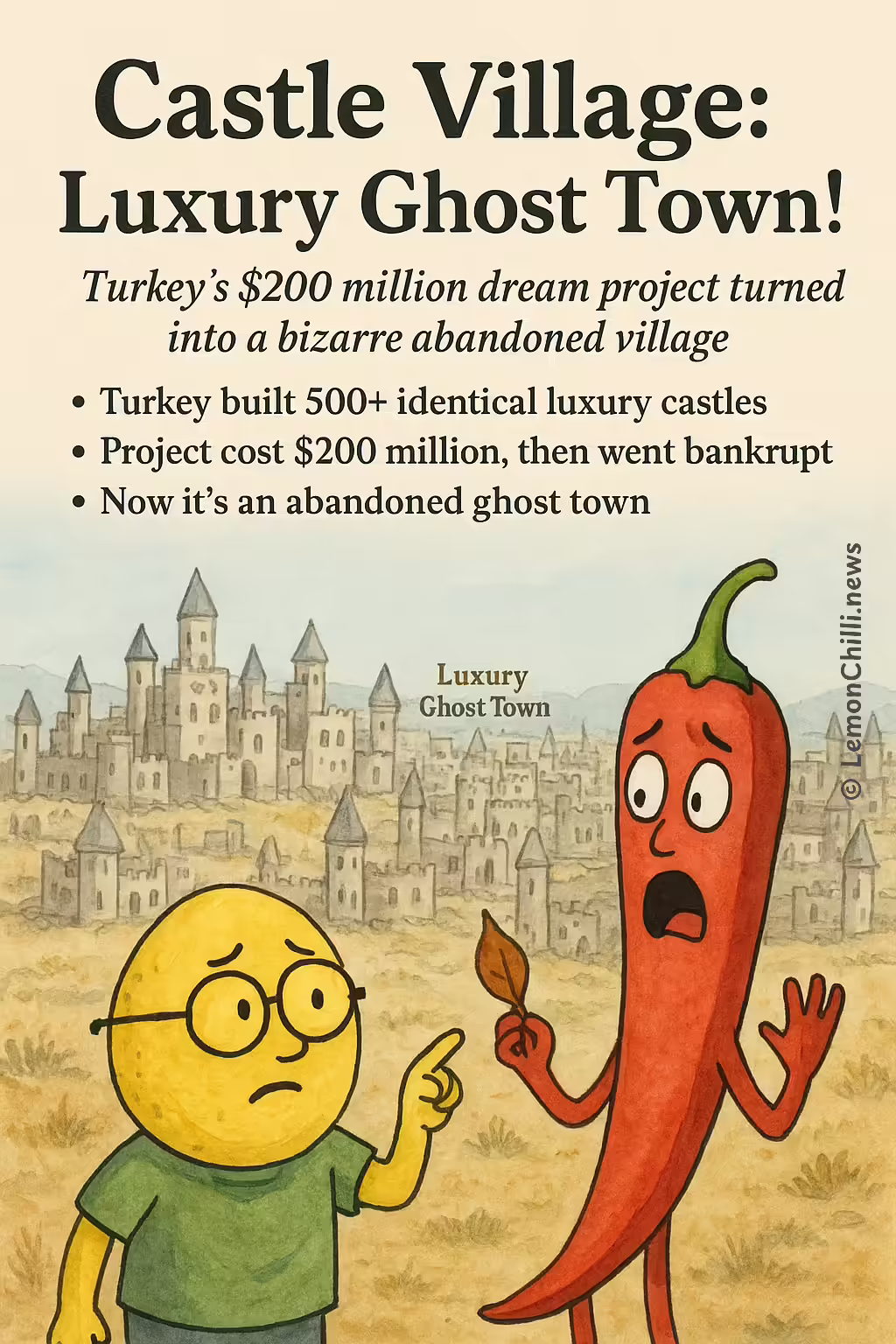 Castle Village: Luxury Ghost Town!