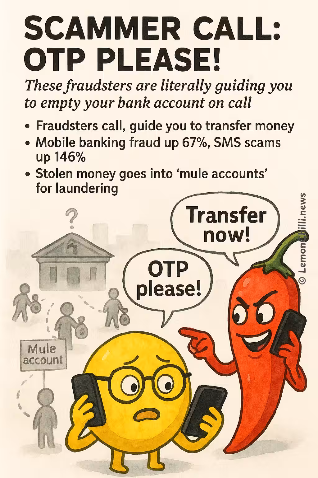 Scammer Call: OTP Please!