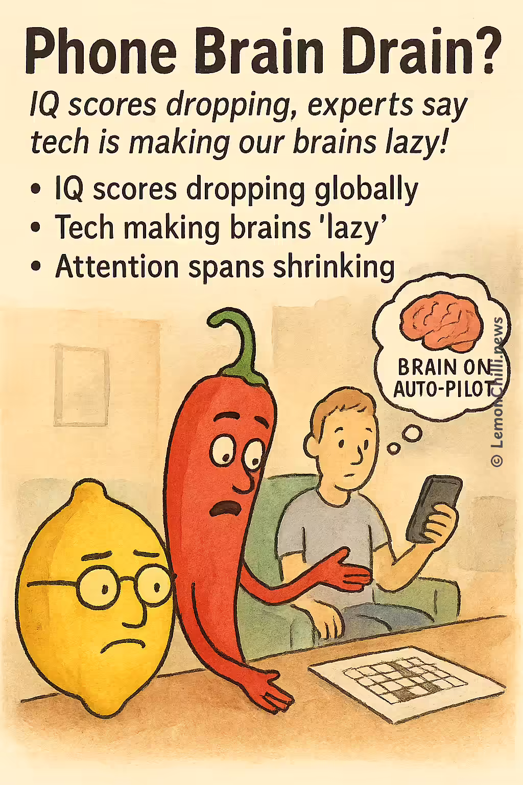Phone Brain Drain?