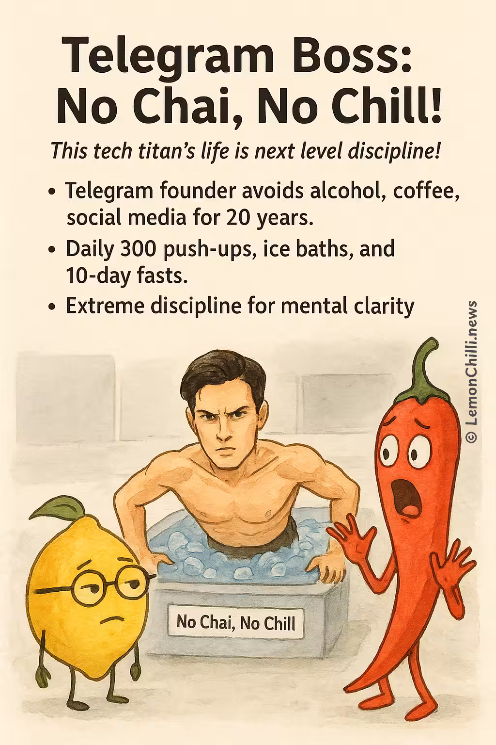 Telegram Boss: No Chai, No Chill!