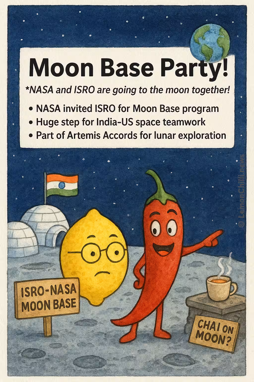 Moon Base Party!