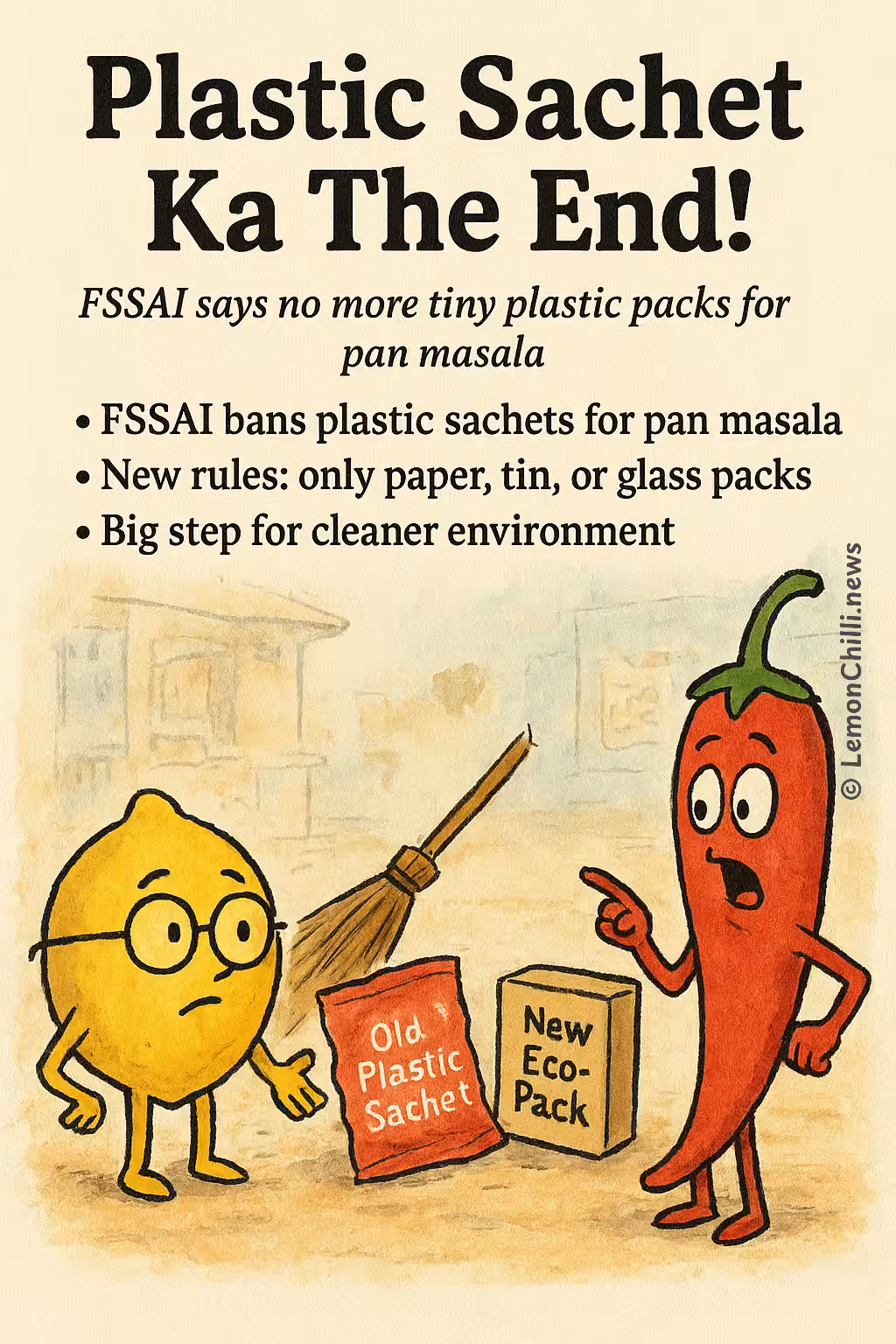Plastic Sachet Ka The End!