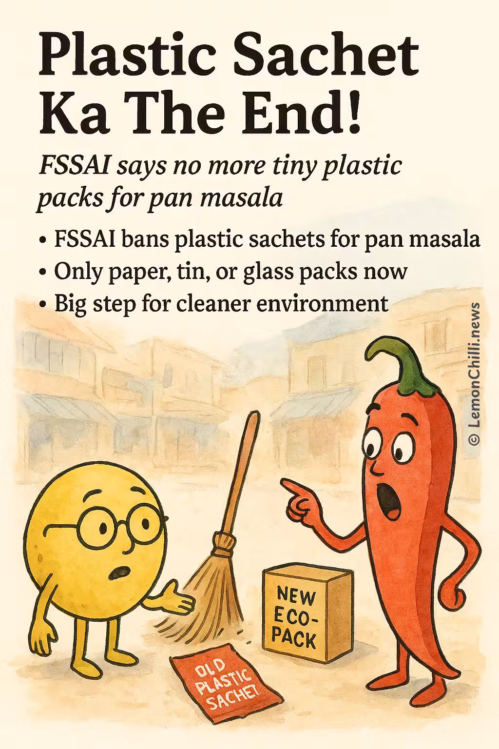 Plastic Sachet Ka The End!