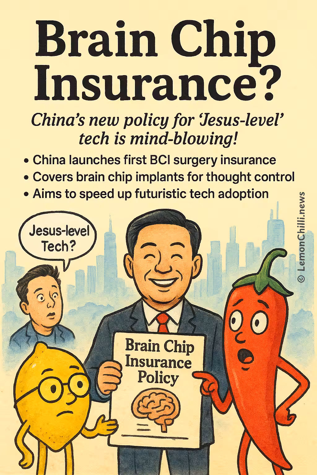 Brain Chip Insurance?