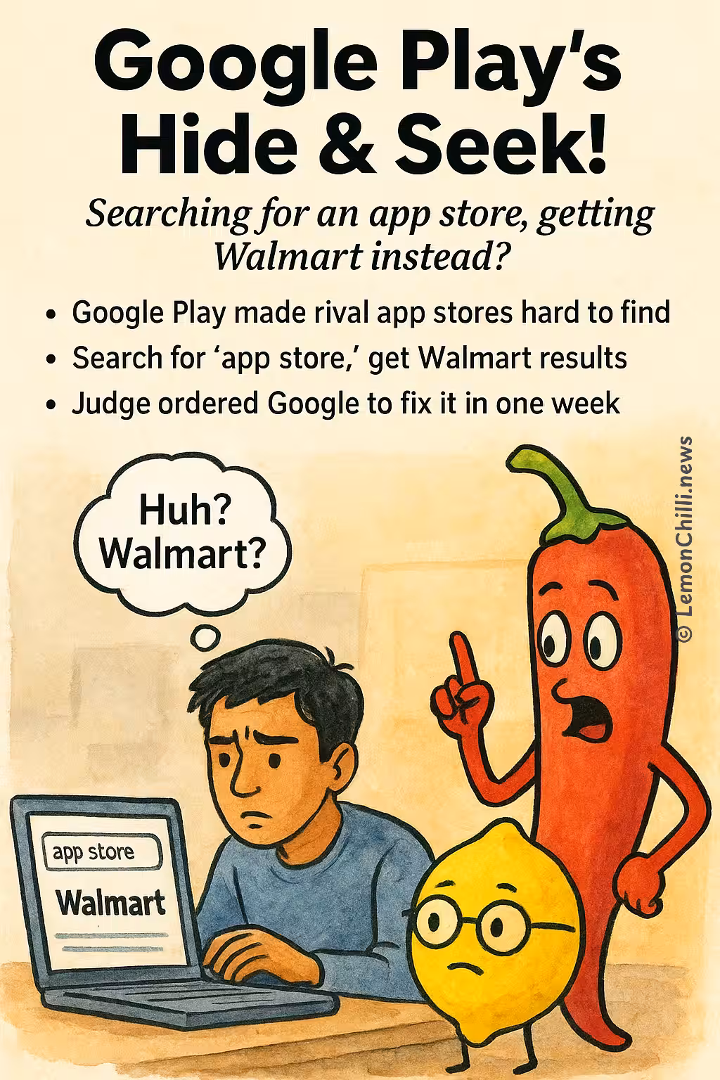 Google Play's Hide & Seek!