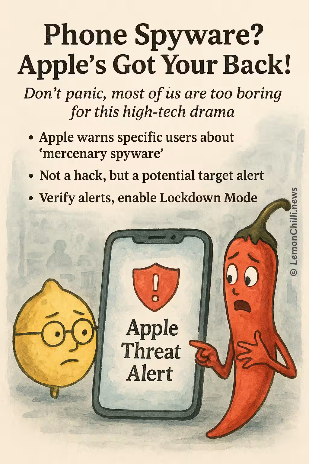 Phone Spyware? Apple's Got Your Back!