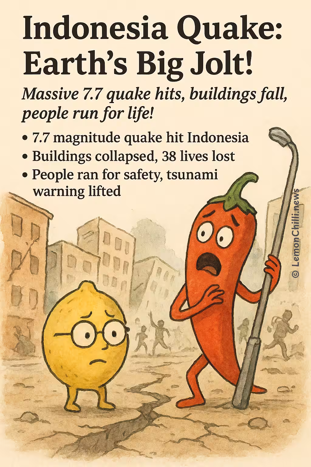 Indonesia Quake: Earth's Big Jolt!
