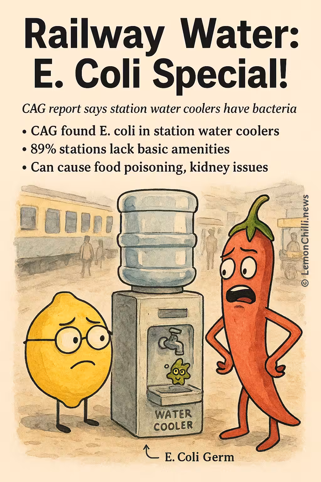 Railway Water: E. Coli Special!