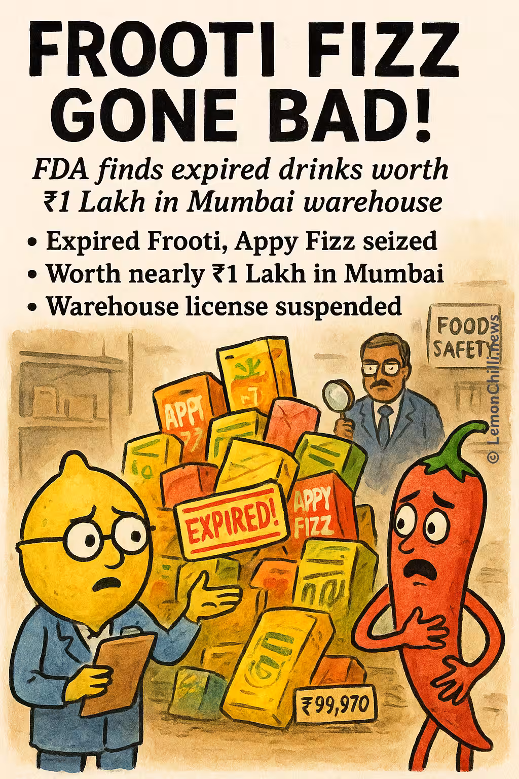 Frooti Fizz Gone Bad!