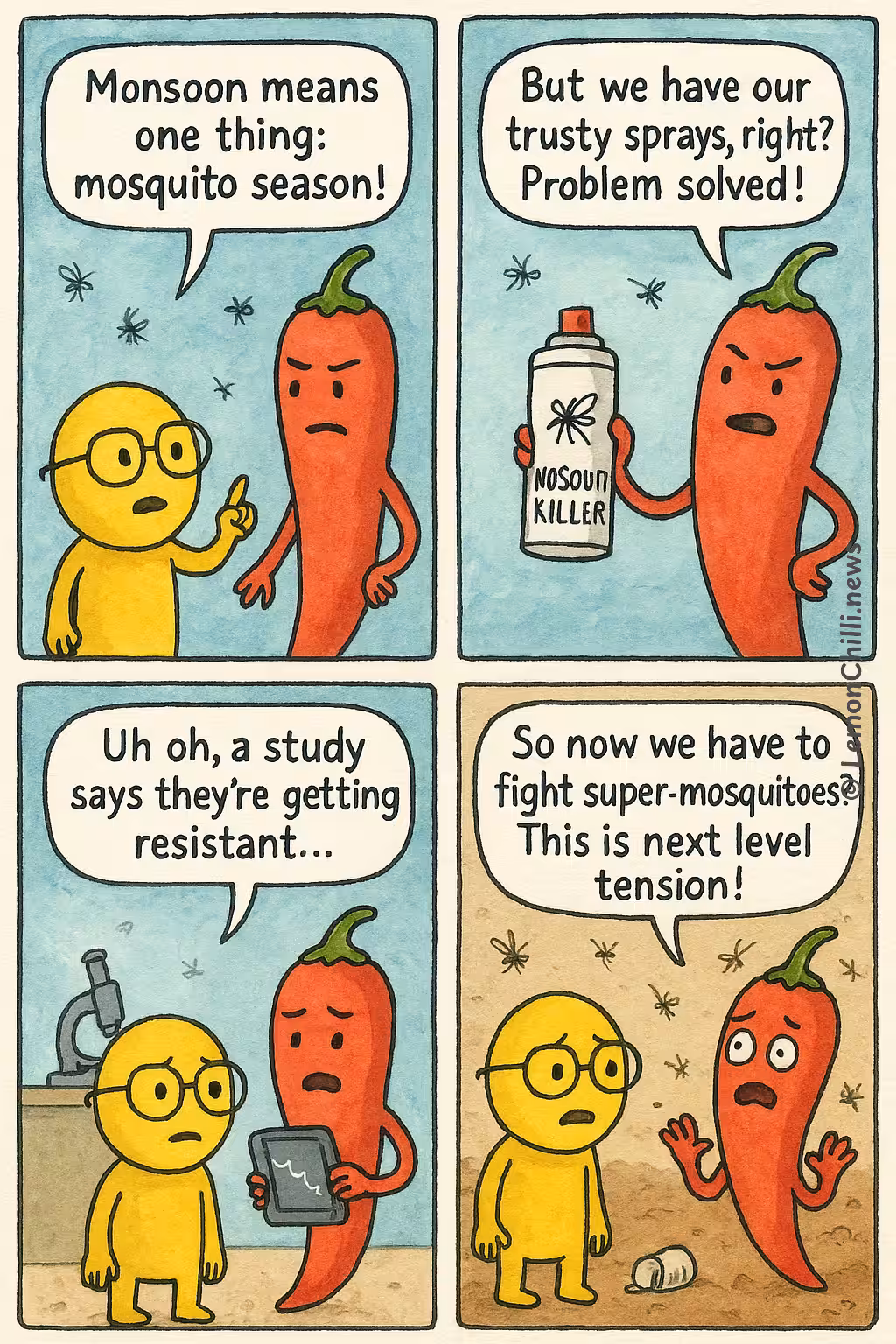 Super Mosquitoes Are Here!