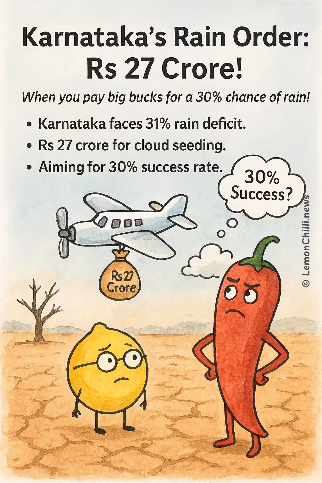 Karnataka's Rain Order: Rs 27 Crore!