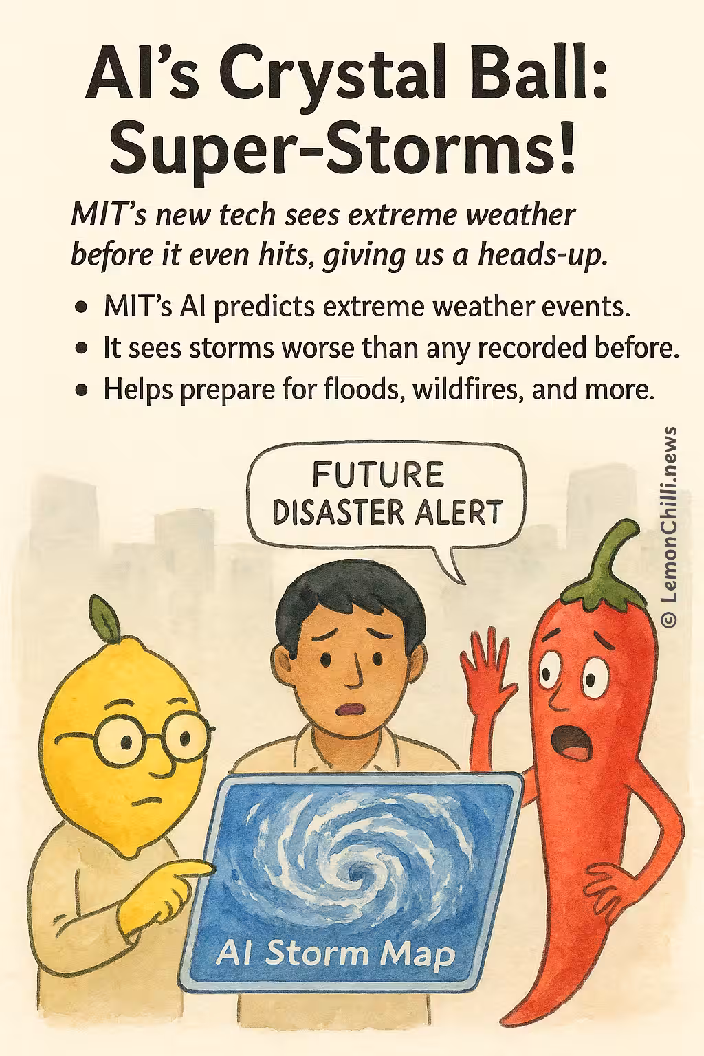 AI's Crystal Ball: Super-Storms!
