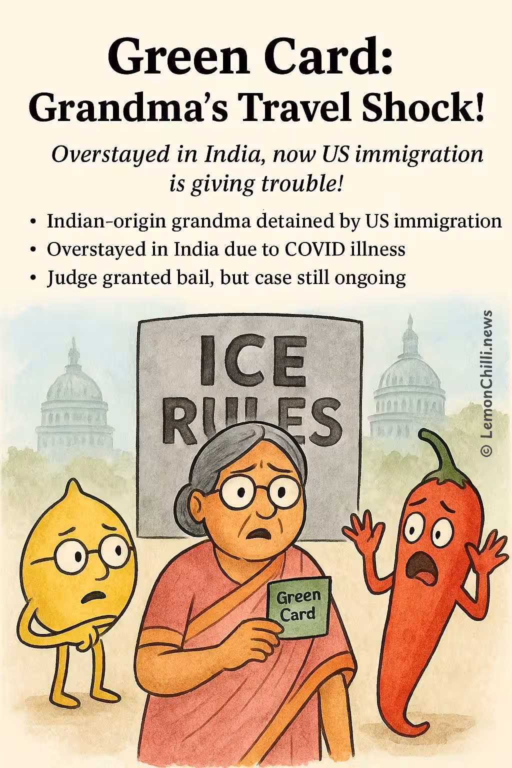 Green Card: Grandma's Travel Shock!