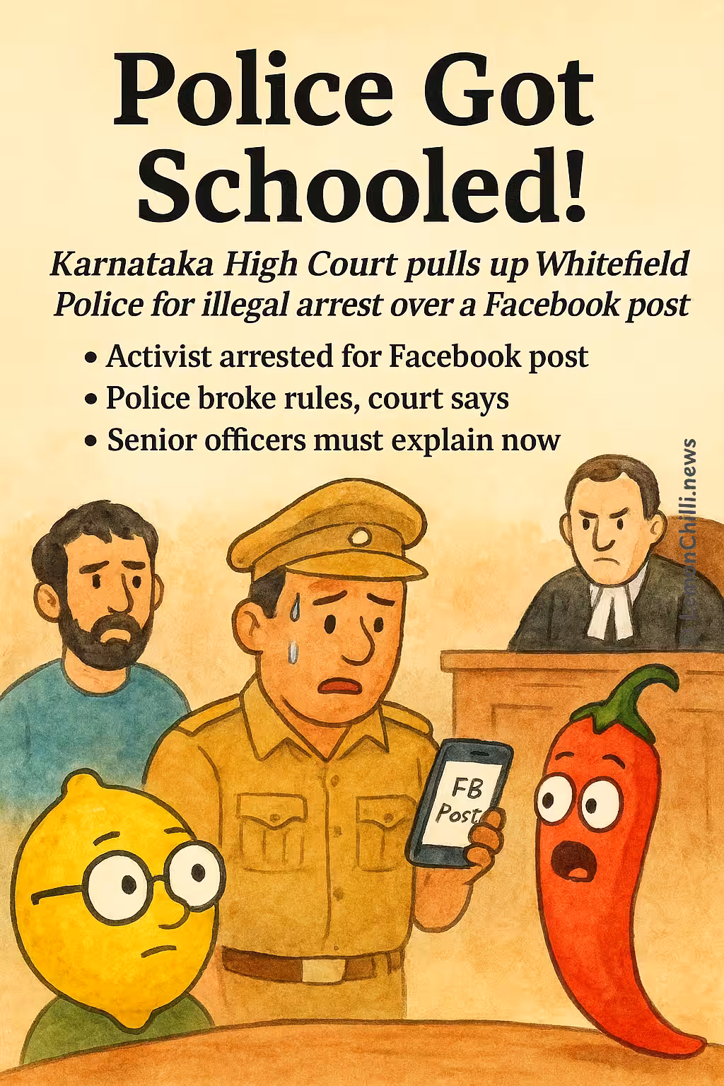 Police Got Schooled!