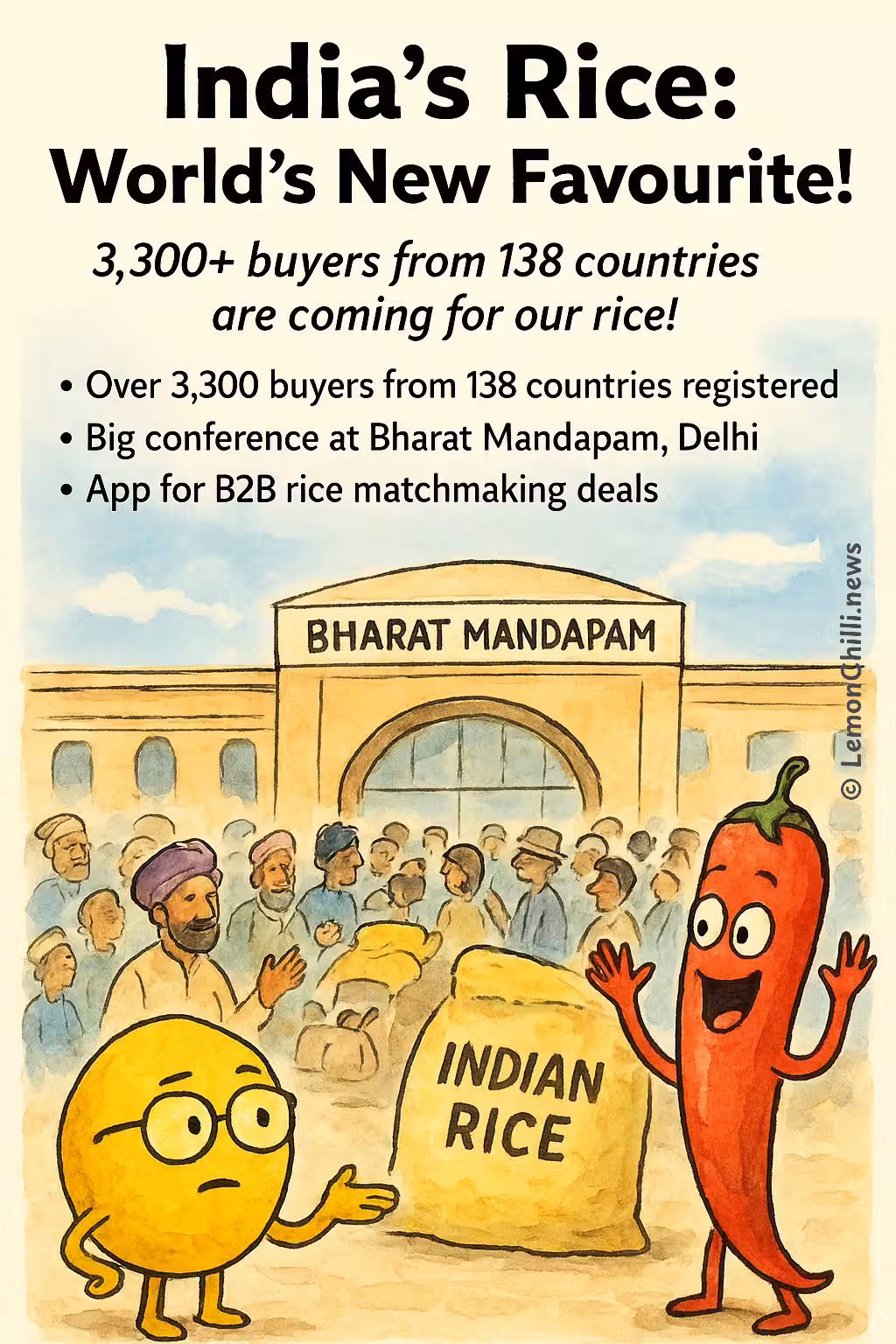 India's Rice: World's New Favourite!