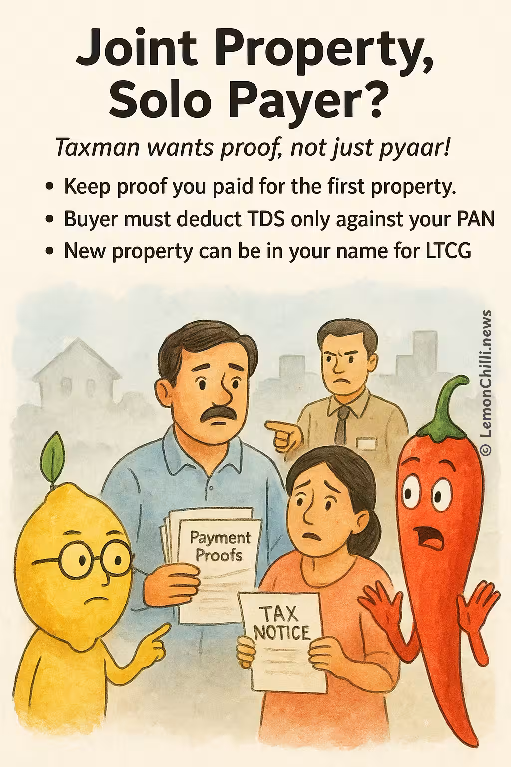 Joint Property, Solo Payer?