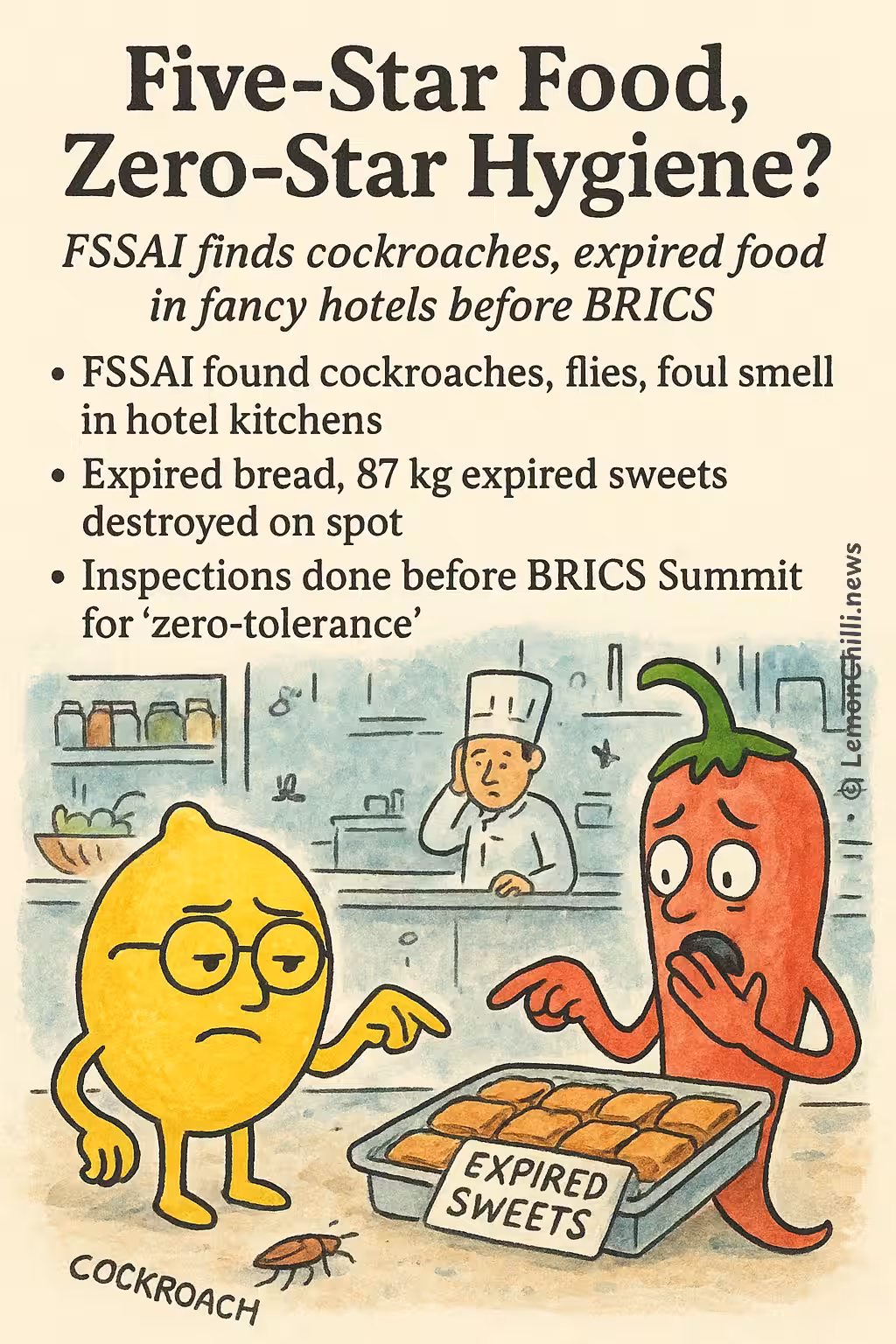 Five-Star Food, Zero-Star Hygiene?