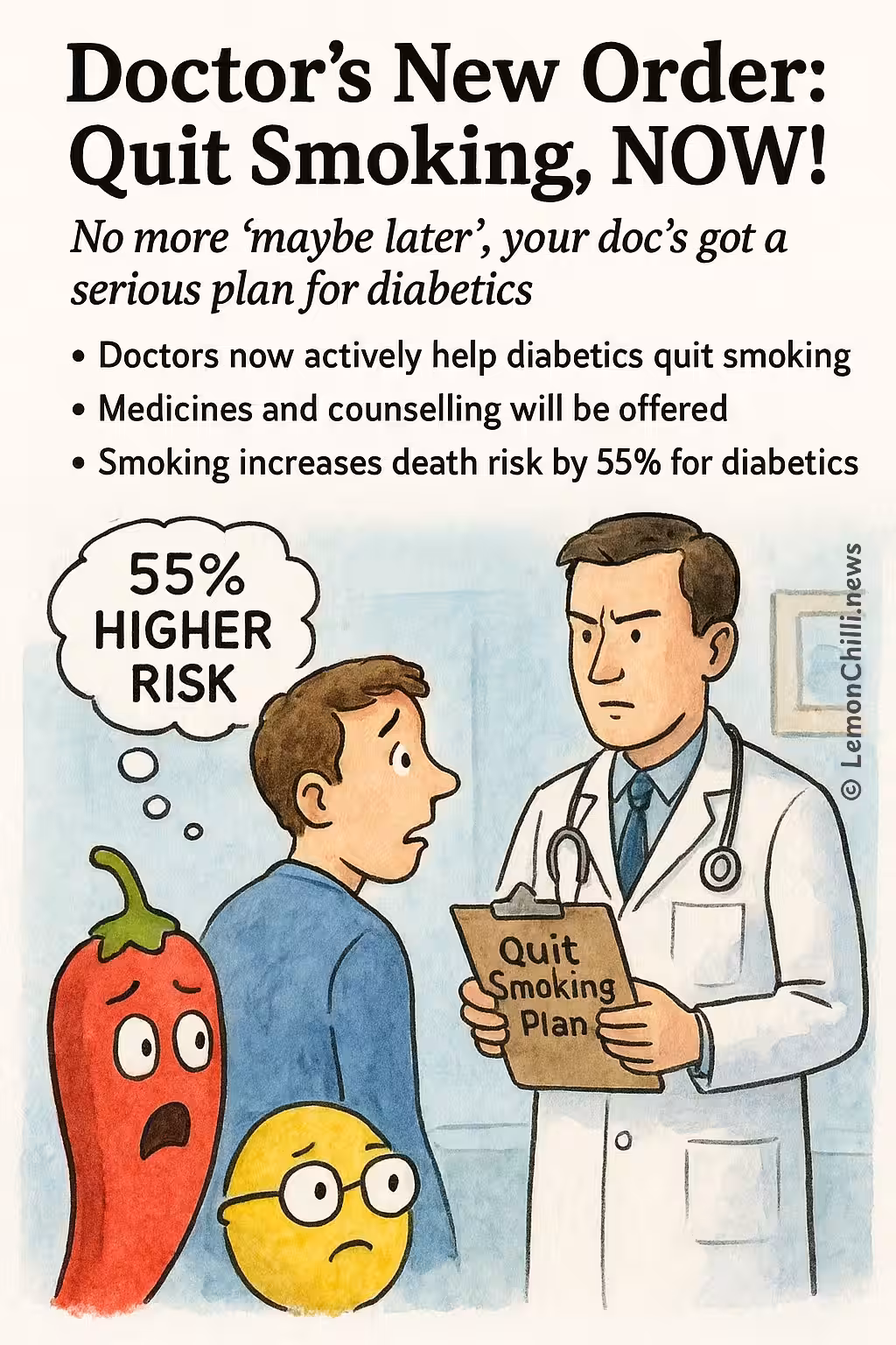 Doctor's New Order: Quit Smoking, NOW!