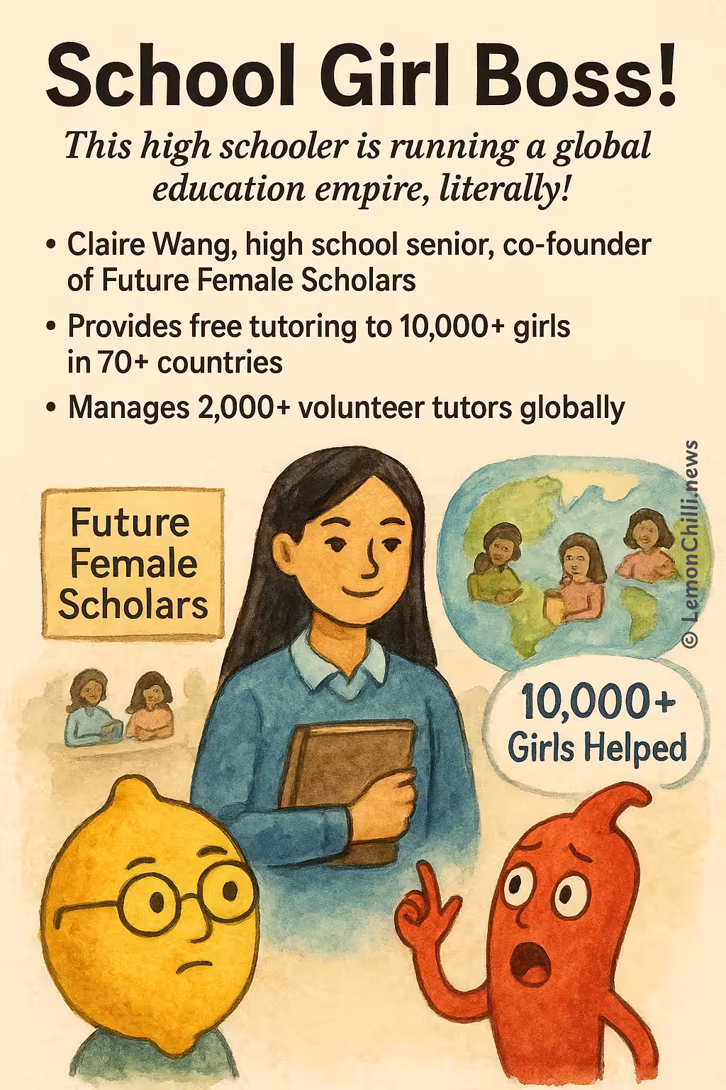 School Girl Boss!